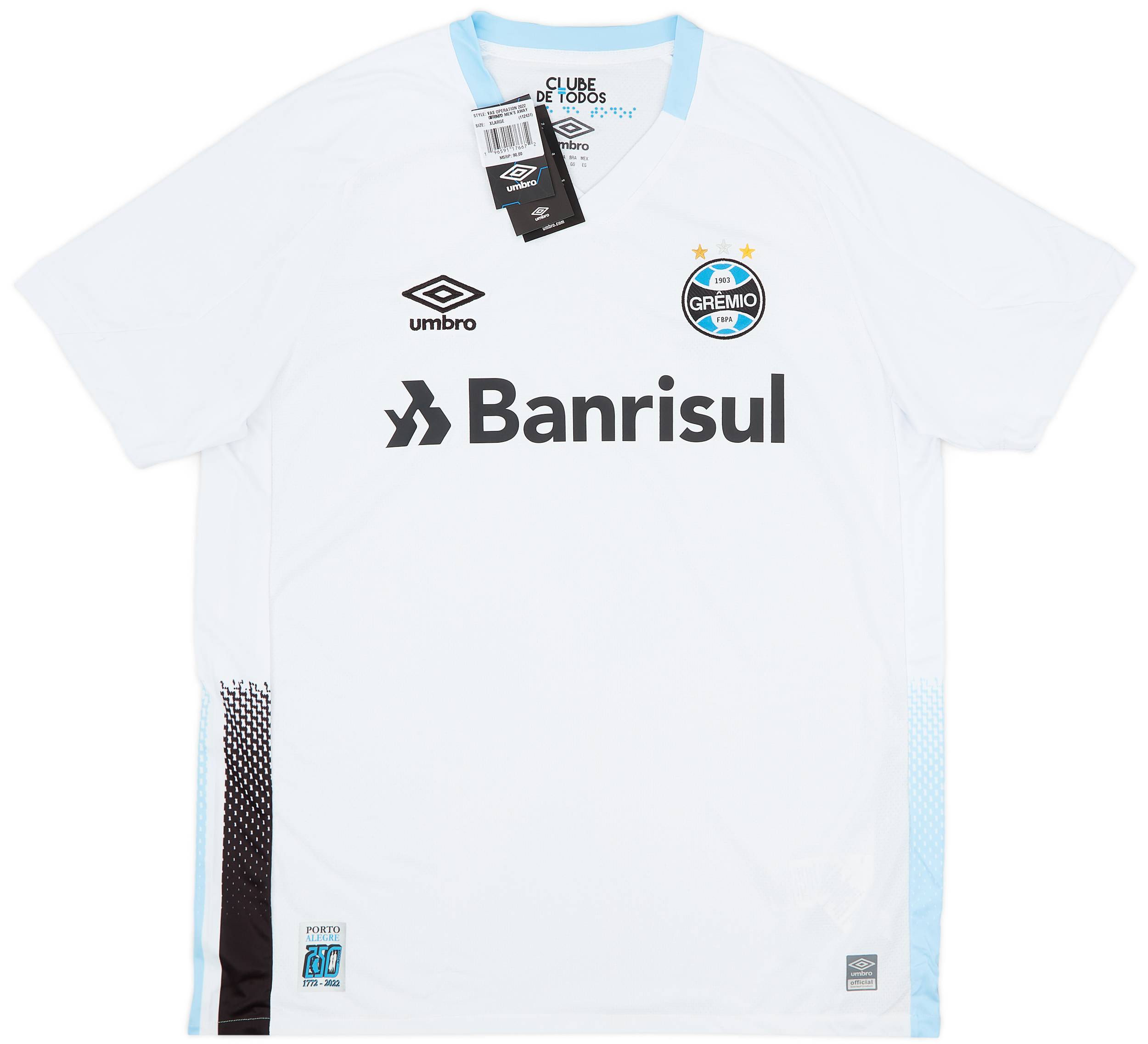 2022 Gremio Away Shirt
