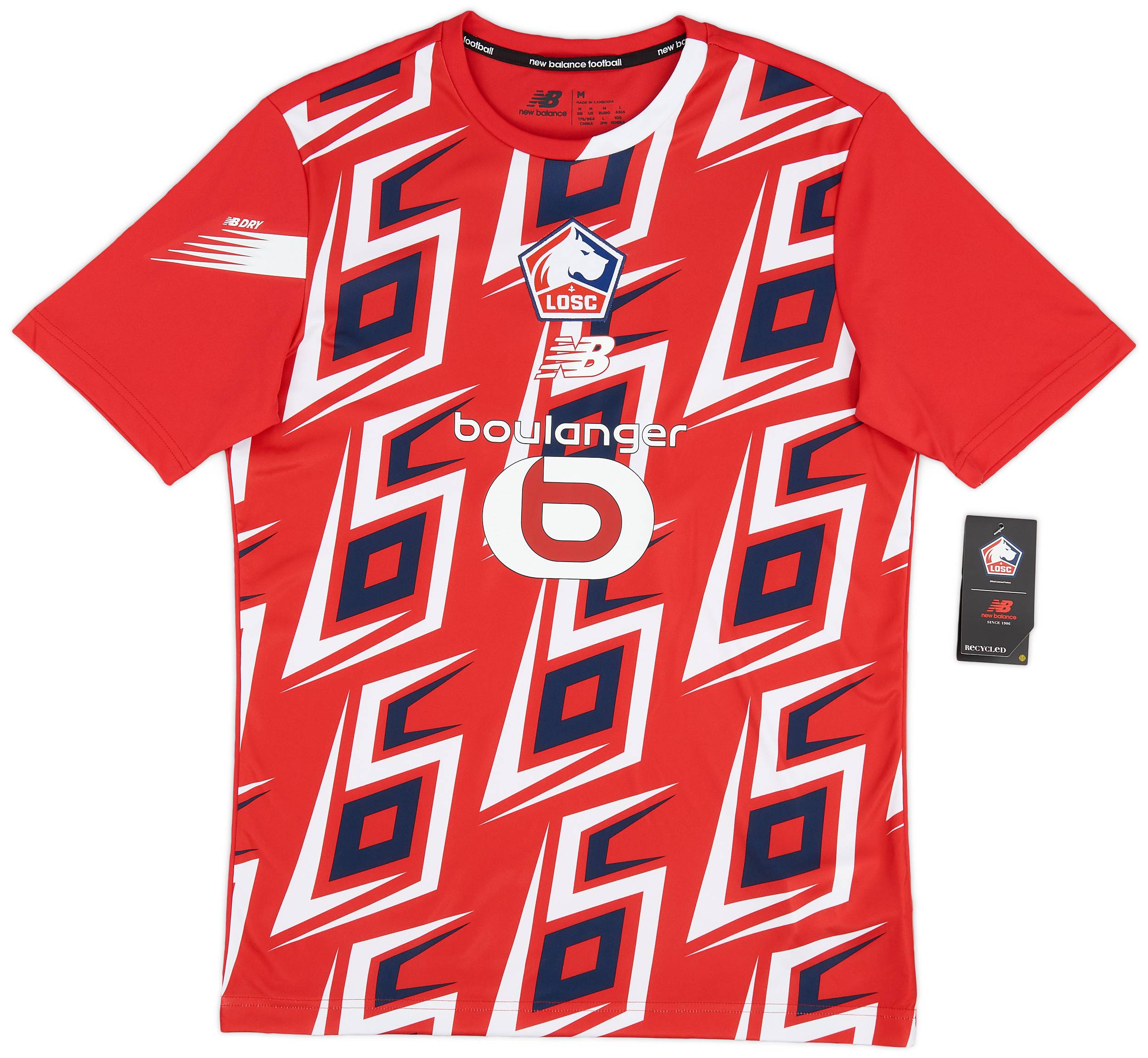 2023-24 Lille New Balance Pre-Match Shirt (M)