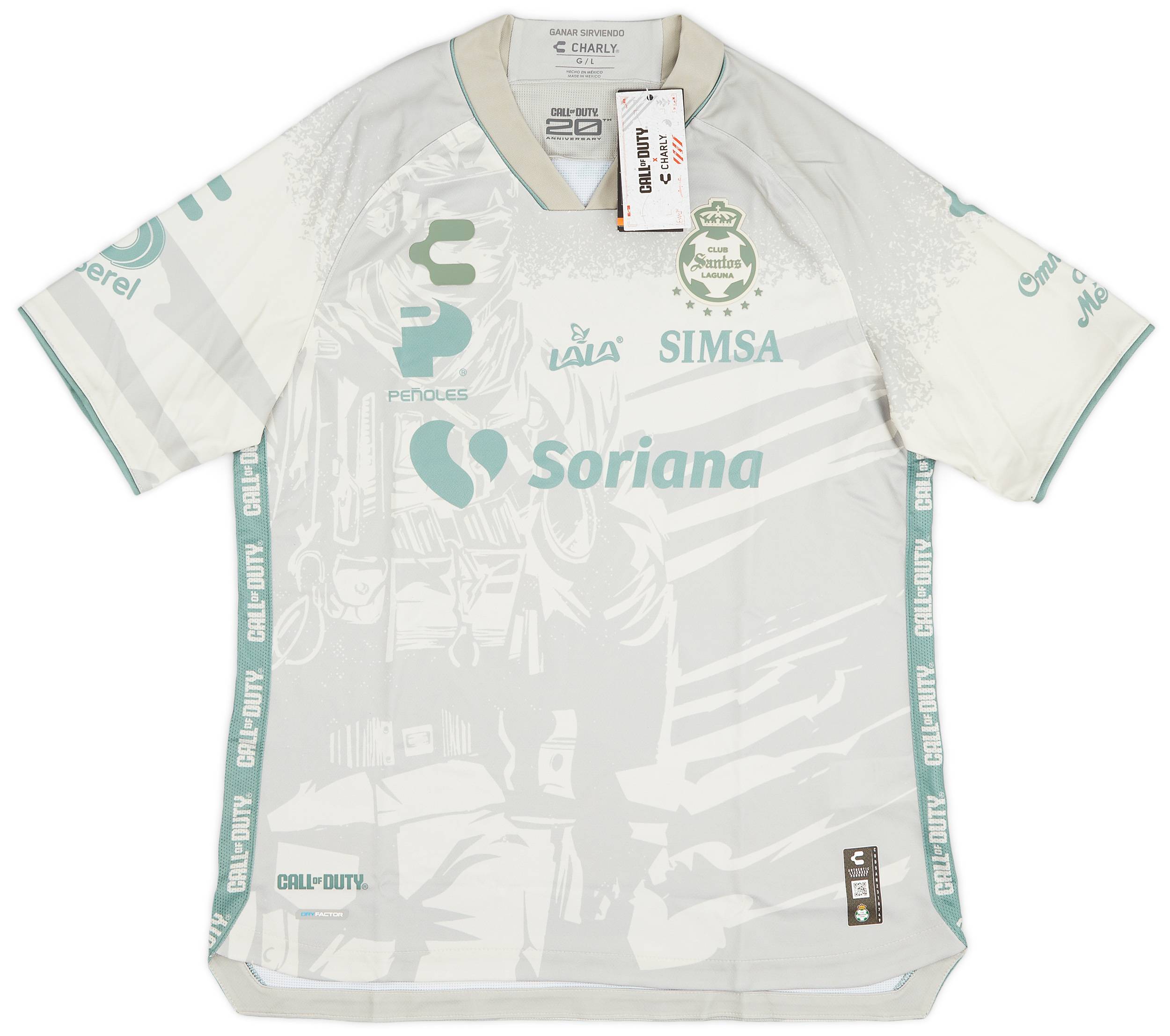 2023-24 Santos Laguna x Call of Duty Shirt