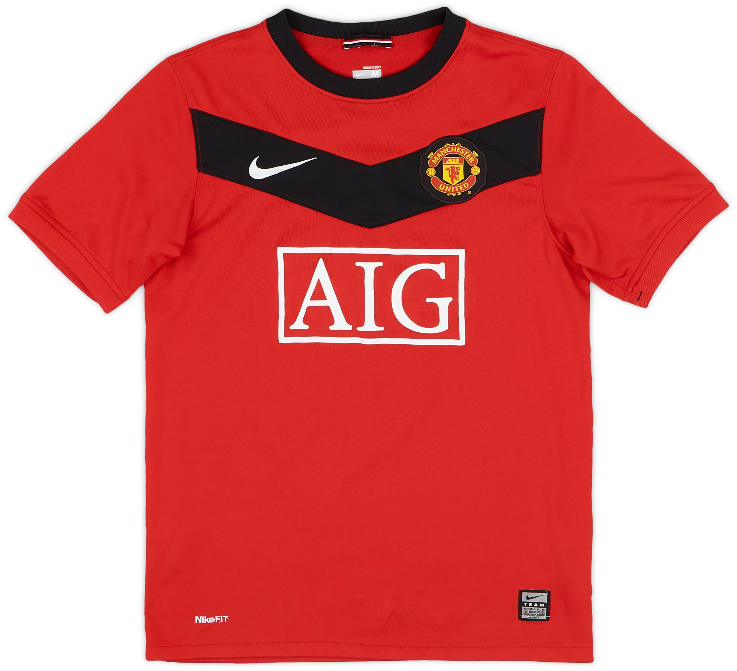 2009-10 Manchester United Home Shirt - 9/10 - (M.Boys)