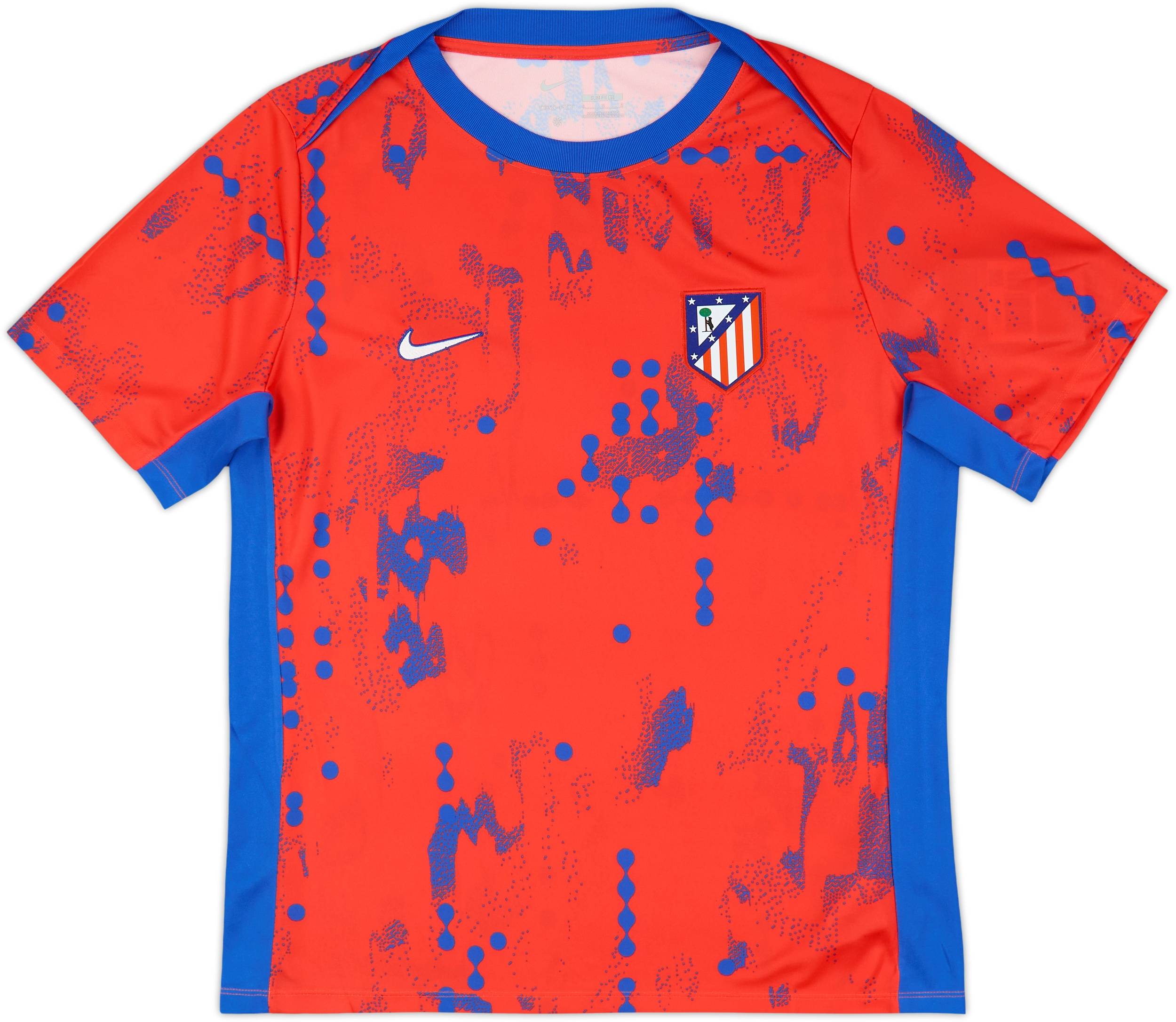 2024-25 Atletico Madrid Nike Pre-Match Shirt
