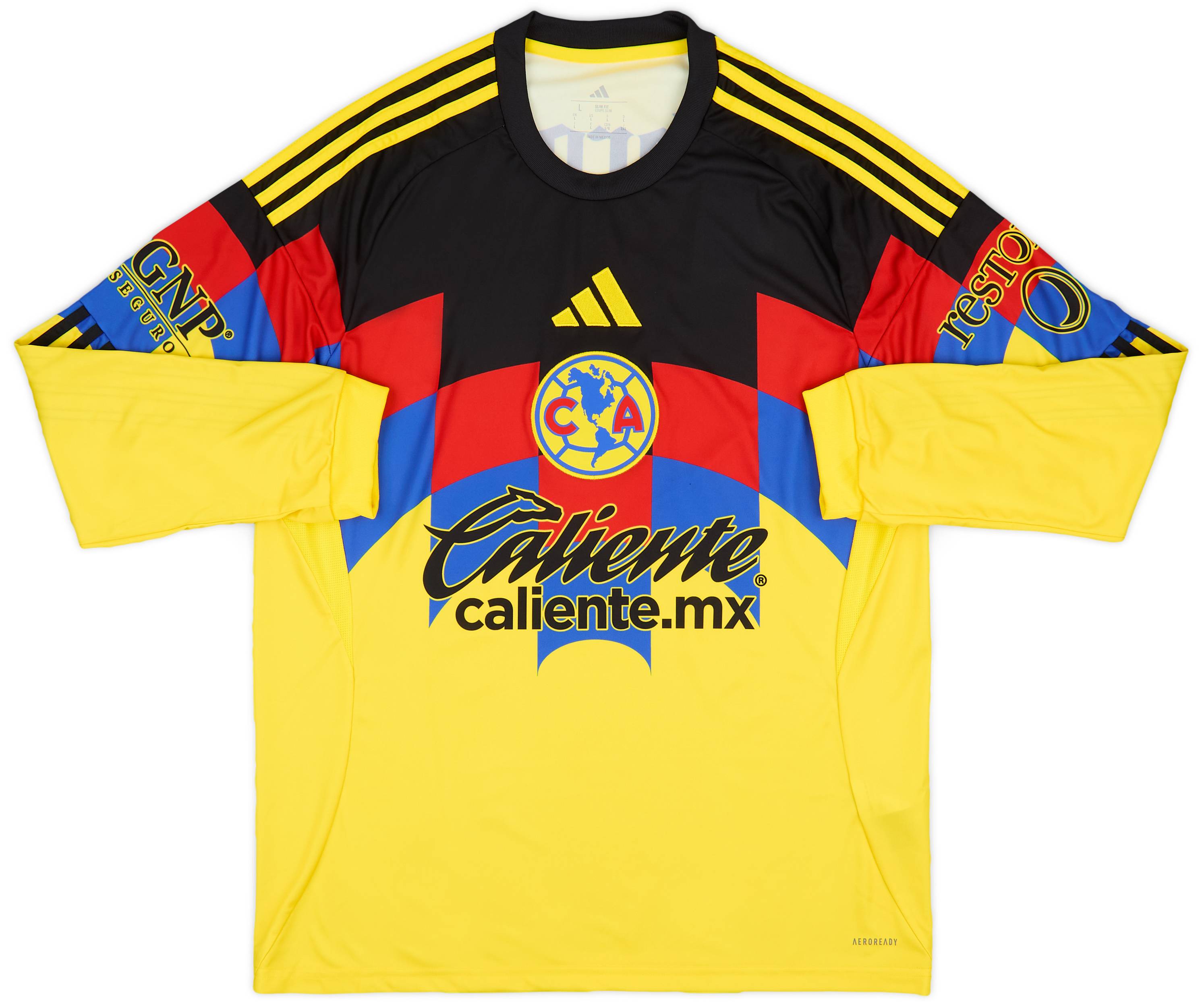 Liga Mx Club America Kit History 2025-26 Club America Home L/S Shirt