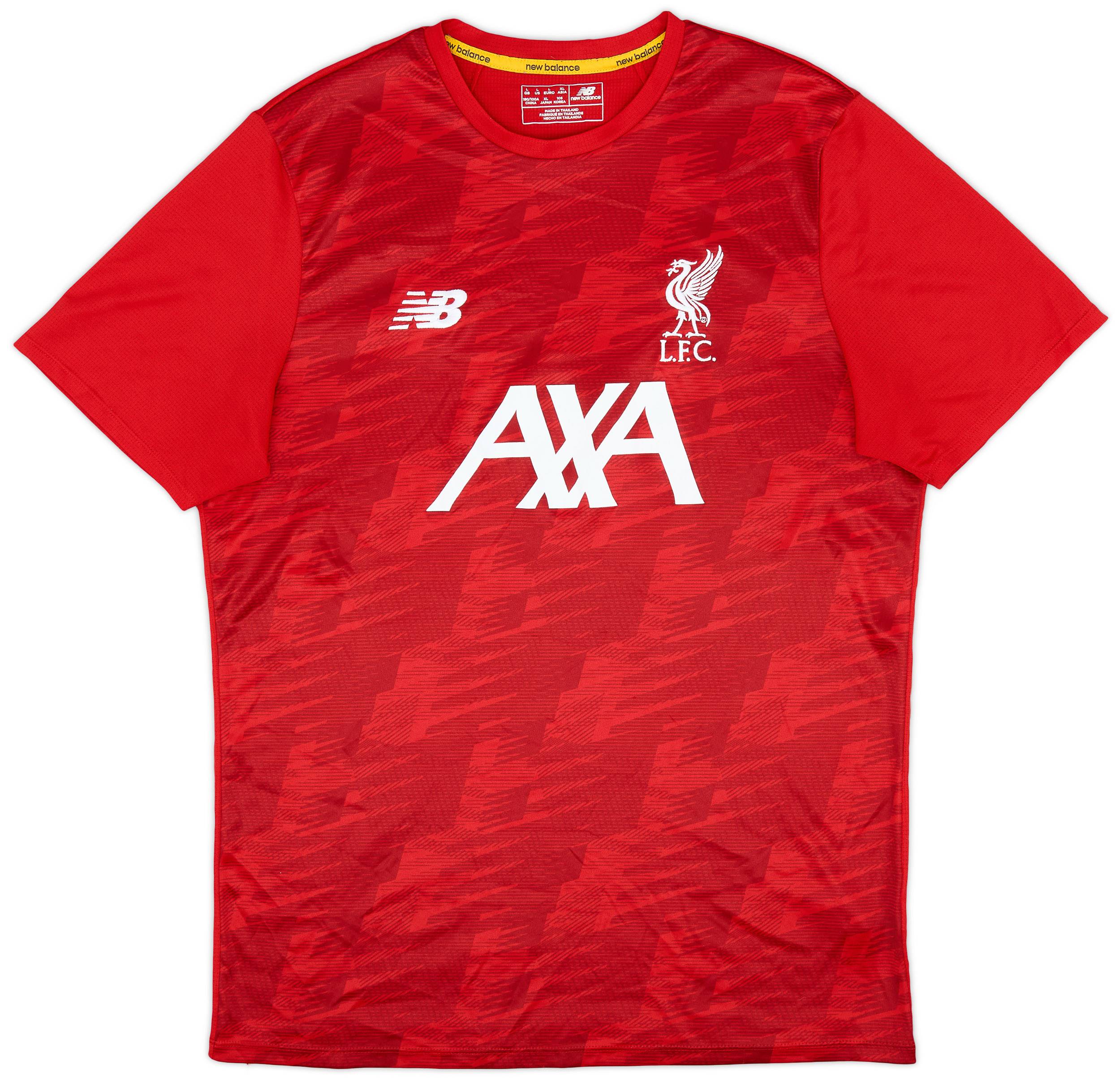 Red new balance shirt best sale