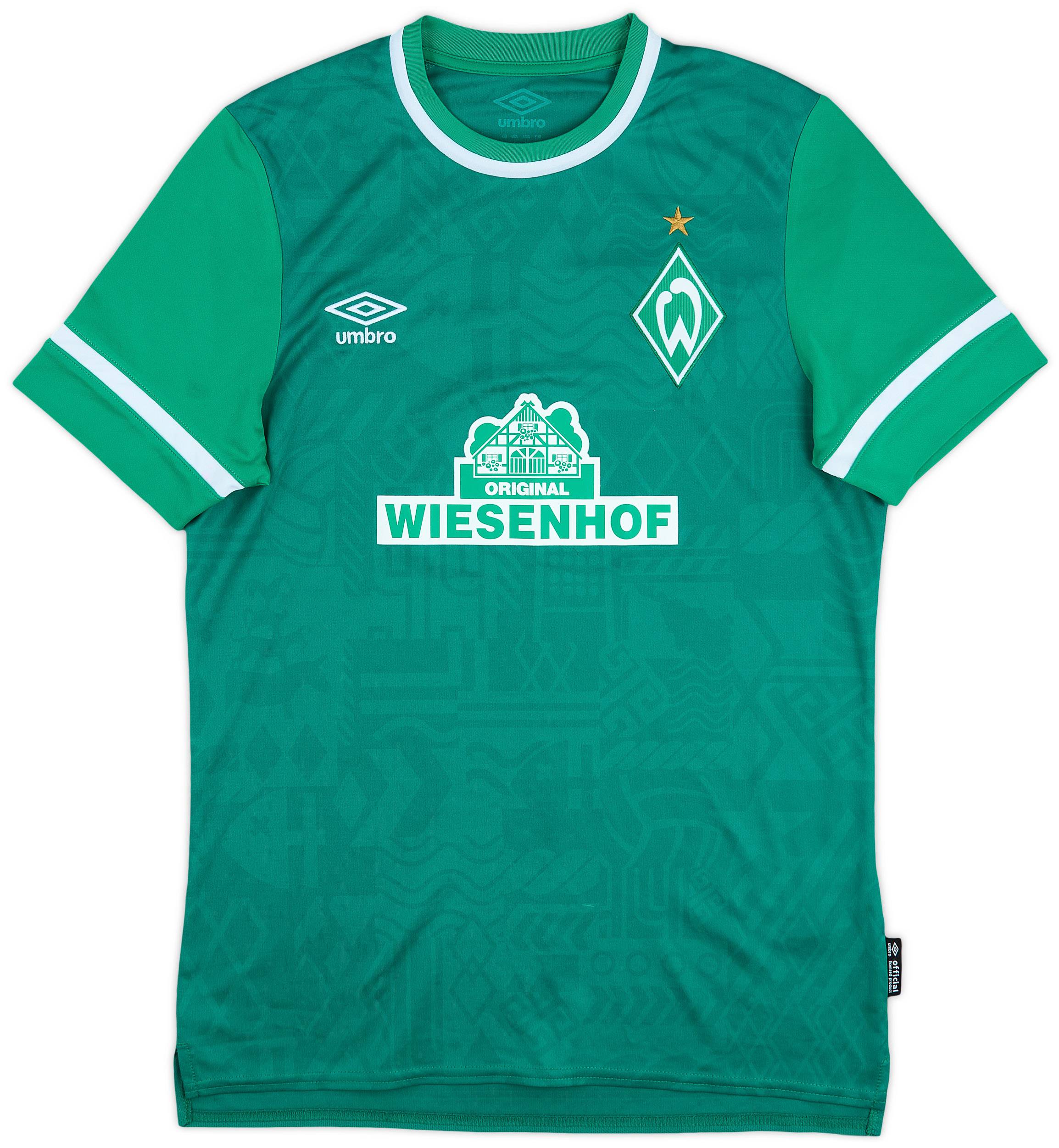 2021-22 Werder Bremen Home Shirt - 8/10 - (S)
