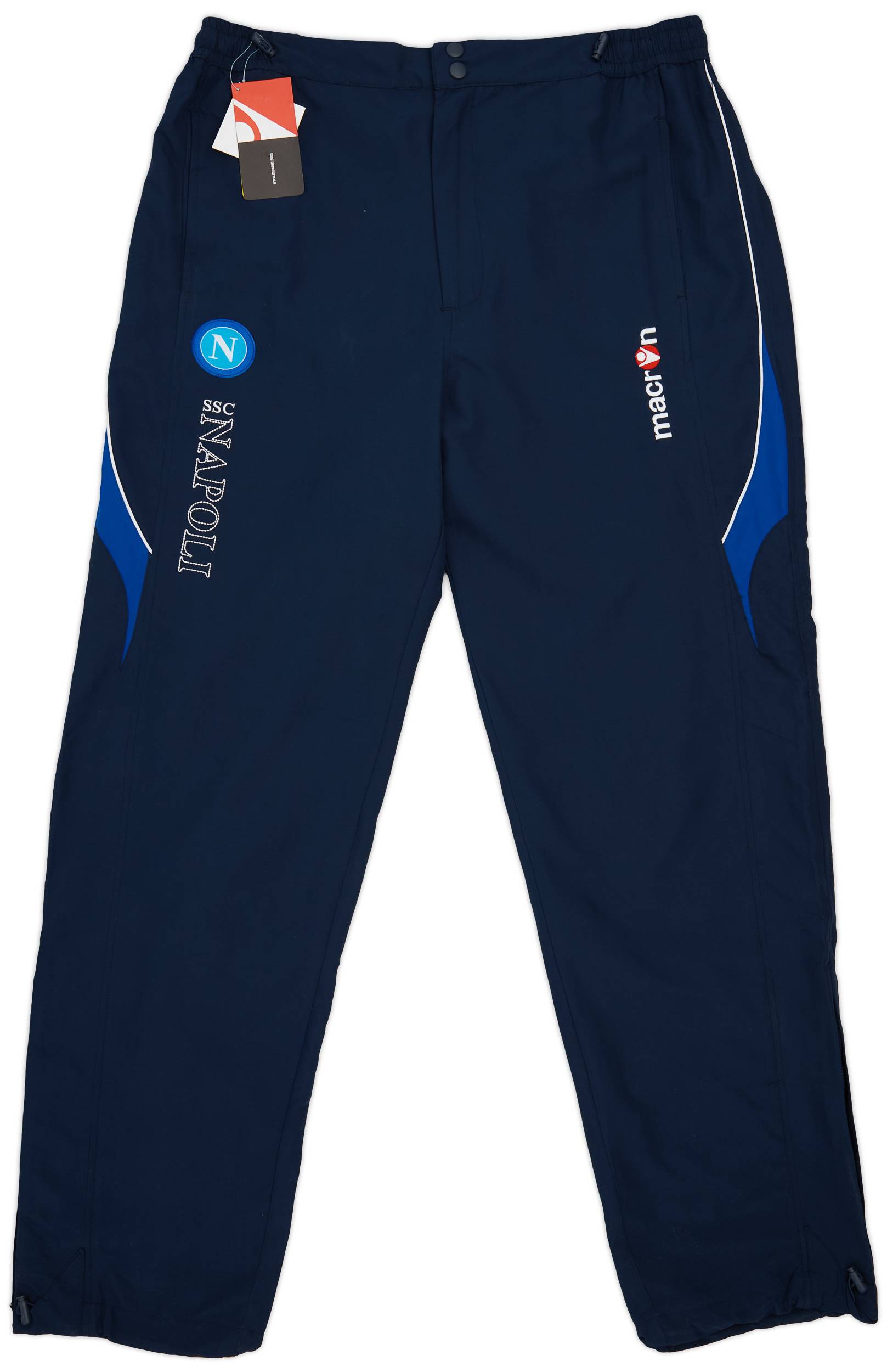 2010-11 Napoli Macron Travel Pants/Bottoms (XL)