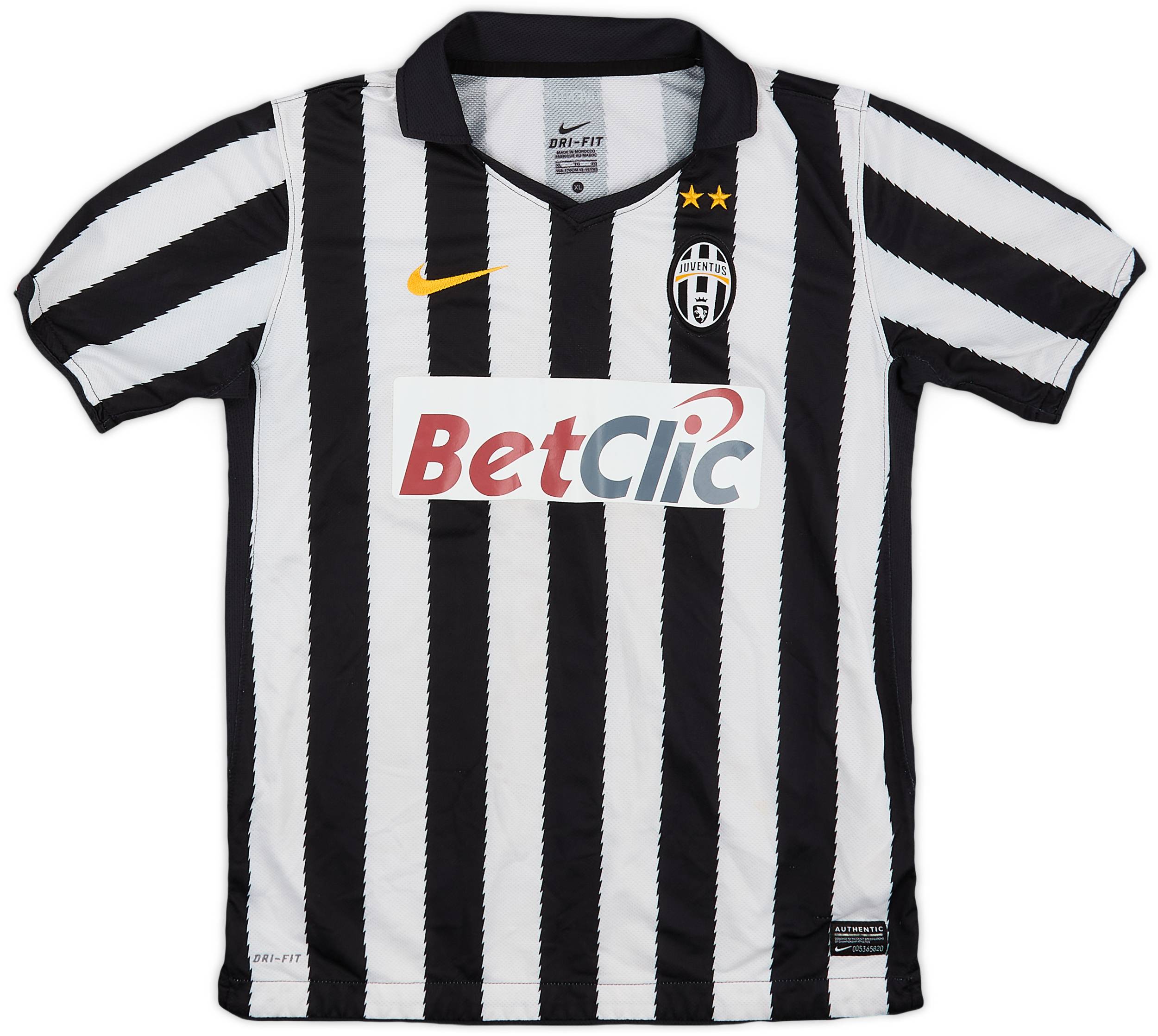 2010-11 Juventus Home Shirt - 6/10 - (XL.Boys)