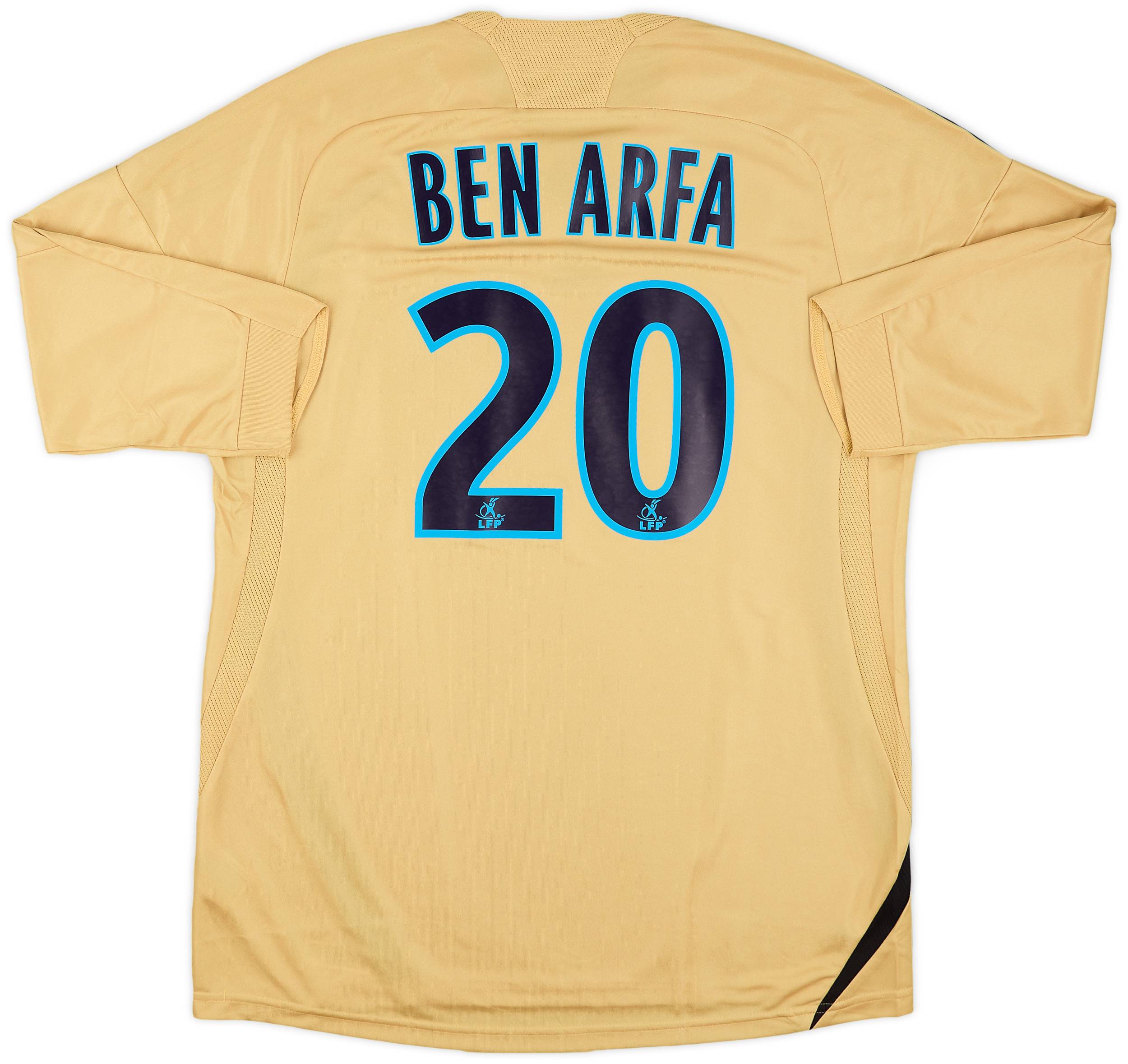2008-09 Olympique Marseille Third Shirt Ben Arfa #20 - 8/10 - (XXL)