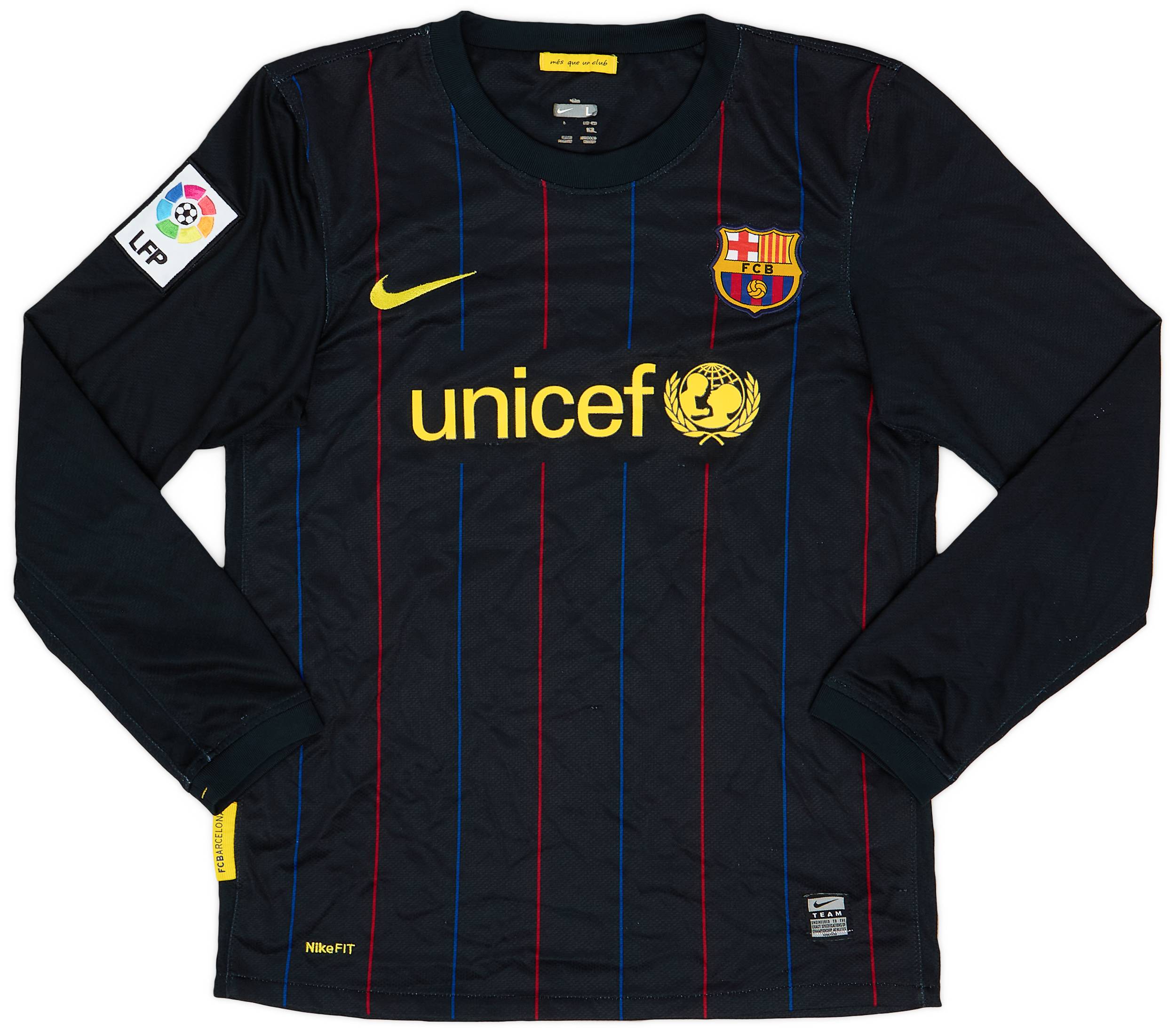 2009-10 Barcelona GK Shirt - 8/10 - (L.Boys)