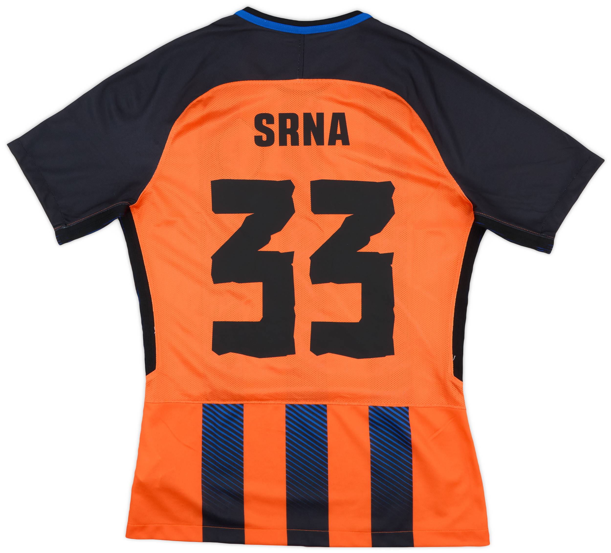 2017-18 Shakhtar Donetsk Authentic Home Shirt Srna #33 - 8/10 - (M)