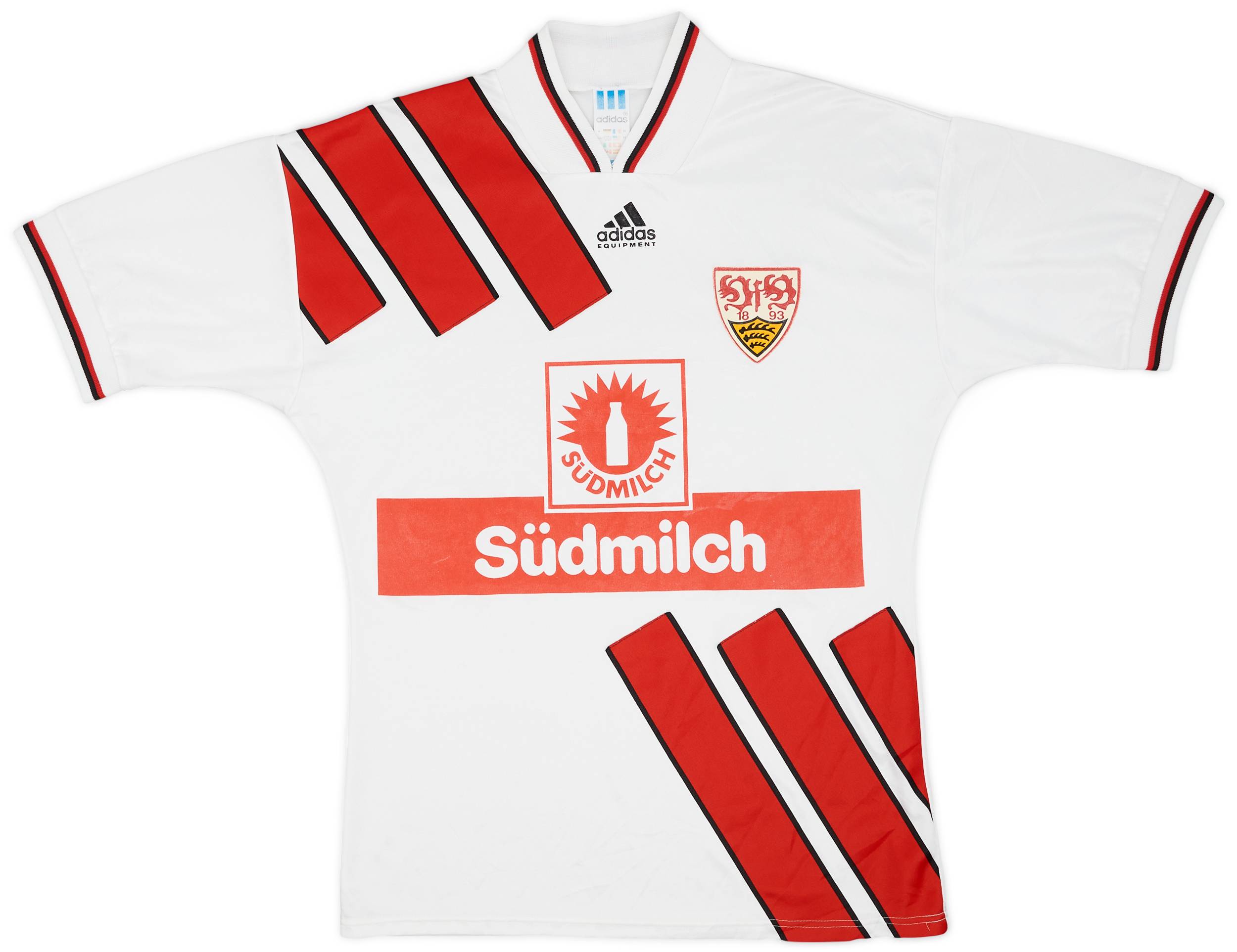 1993-95 Stuttgart Home Shirt - 8/10 - (M)