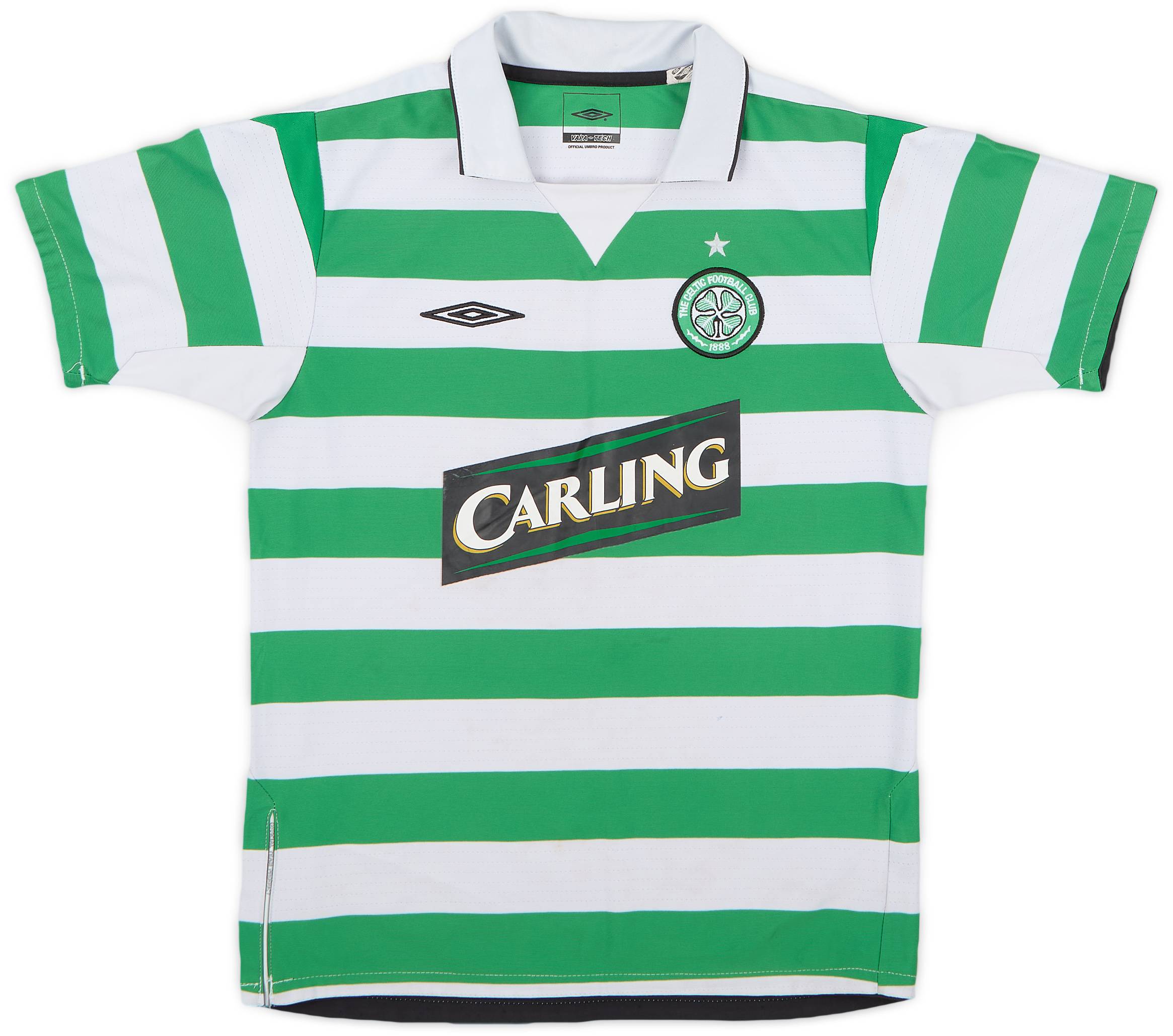 2004-05 Celtic Home Shirt - 7/10 - (M.Boys)