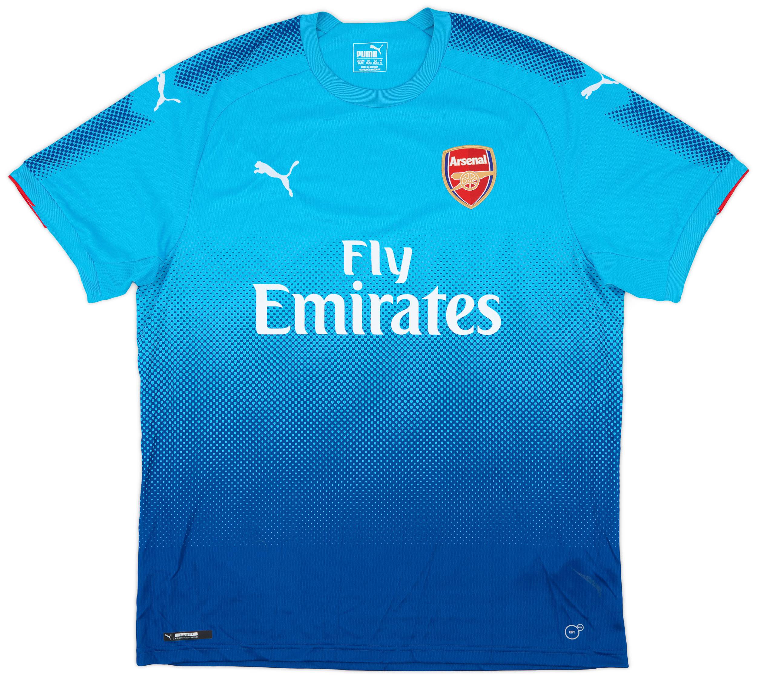 2017 18 Arsenal Away Shirt 8 10 XL