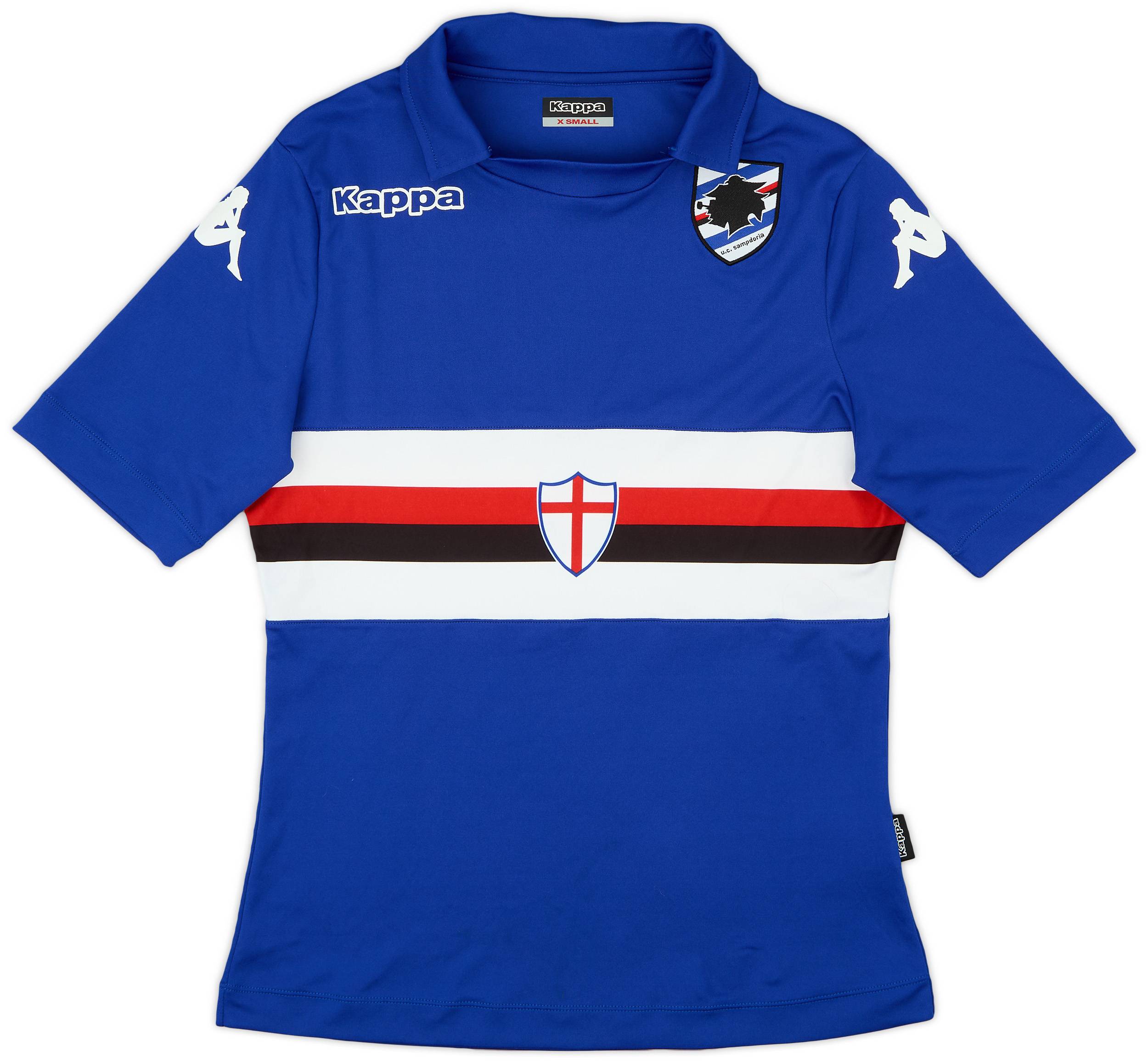 2013-14 Sampdoria Home Shirt - 8/10 - (XS)