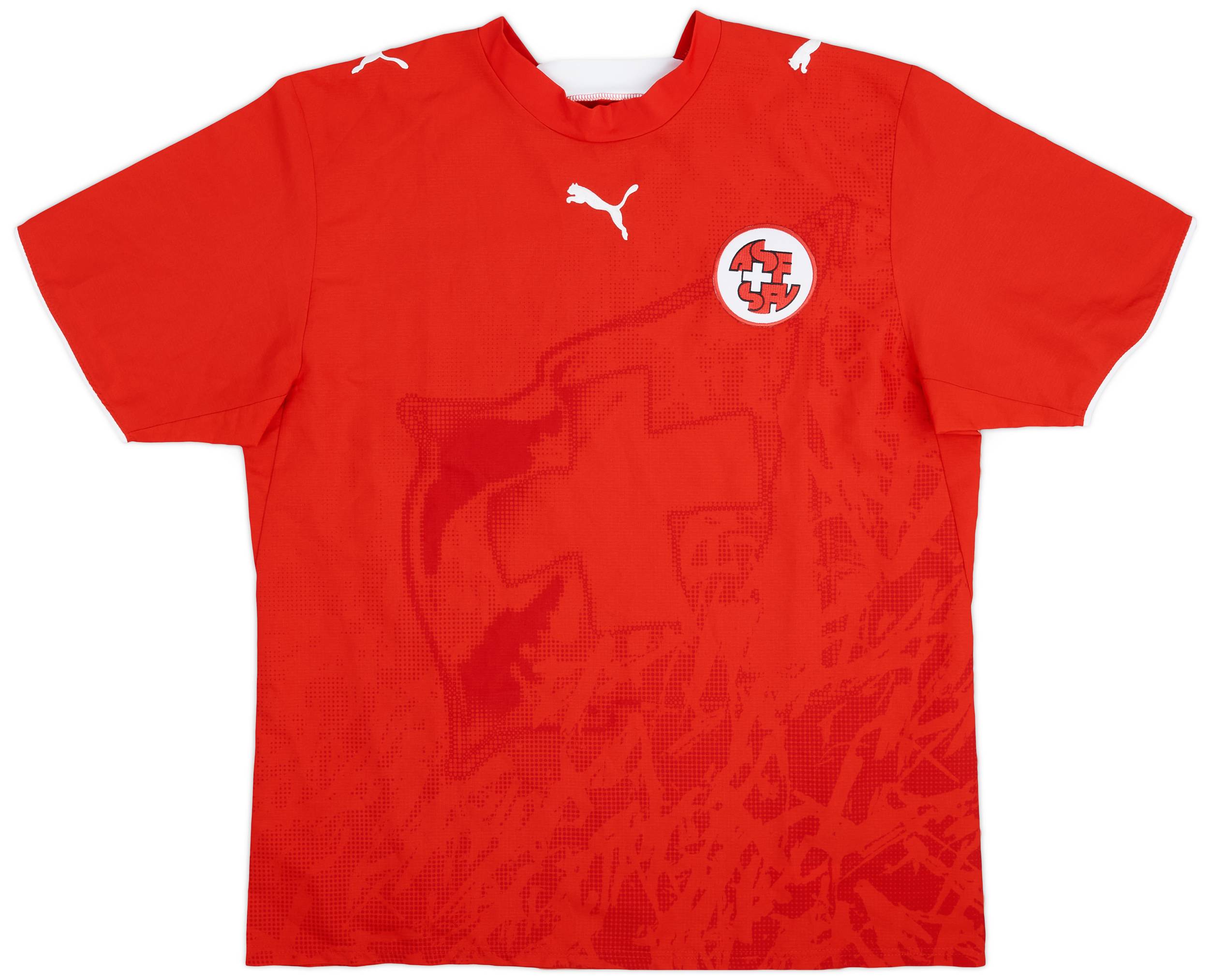 2006-08 Switzerland Home Shirt - 9/10 - (L)