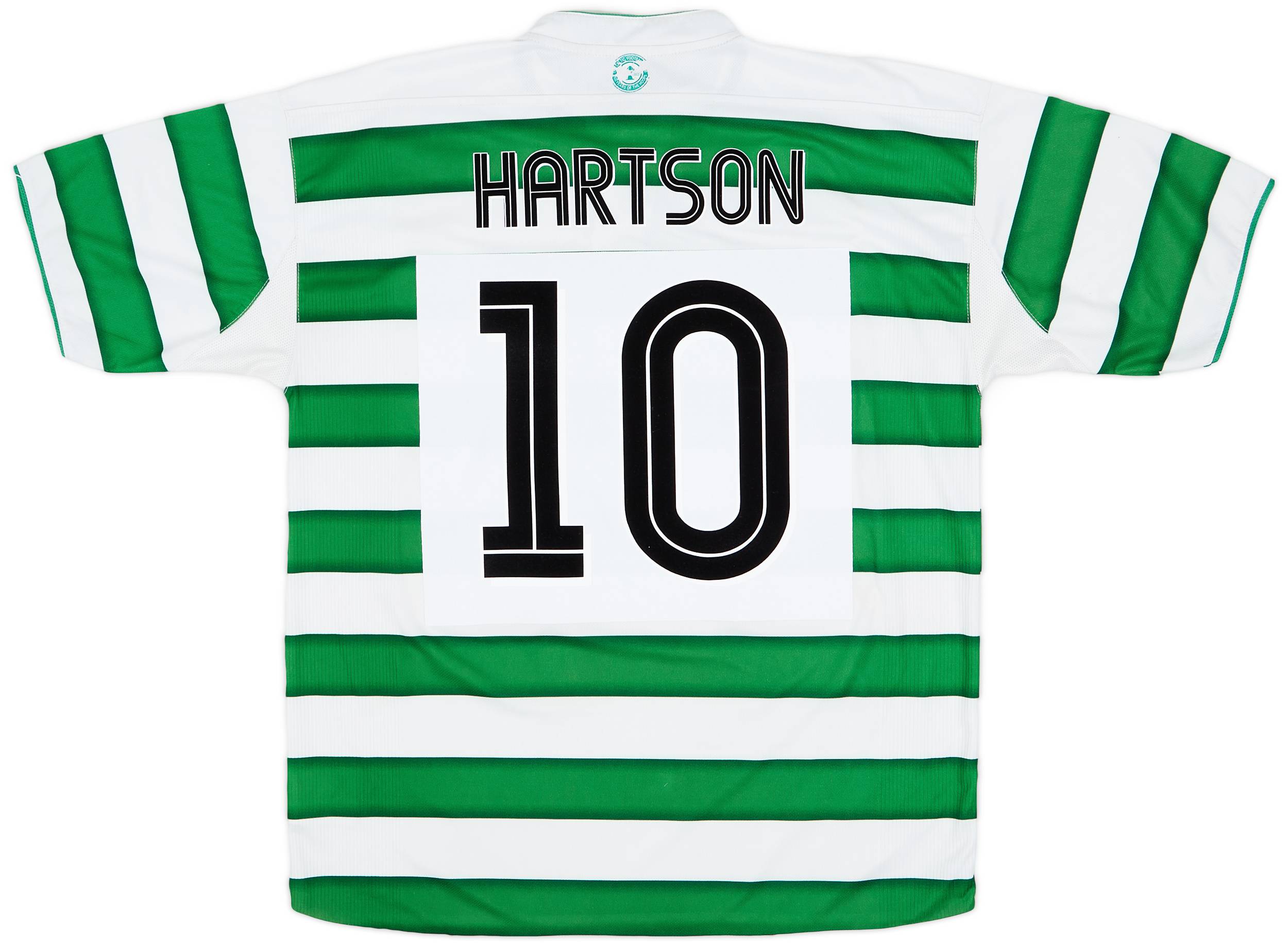 2003-04 Celtic Home Shirt Hartson #10 - 6/10 - (L)