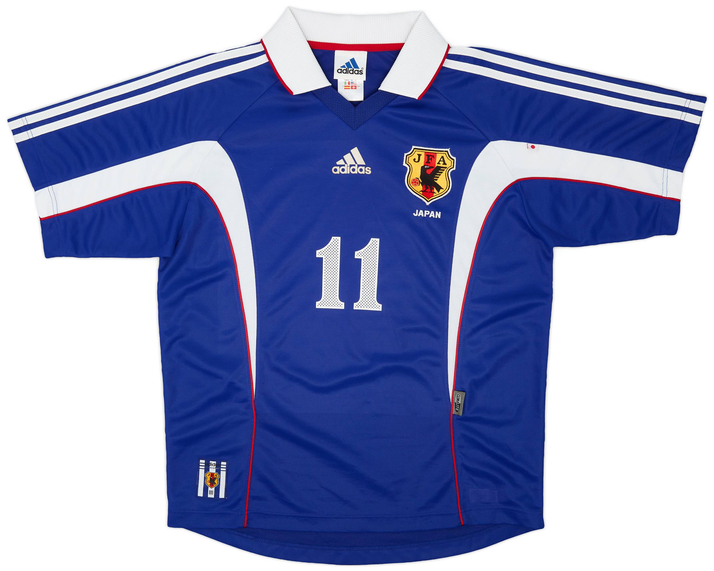 1999-00 Japan Player Issue Home L/S Shirt (L)