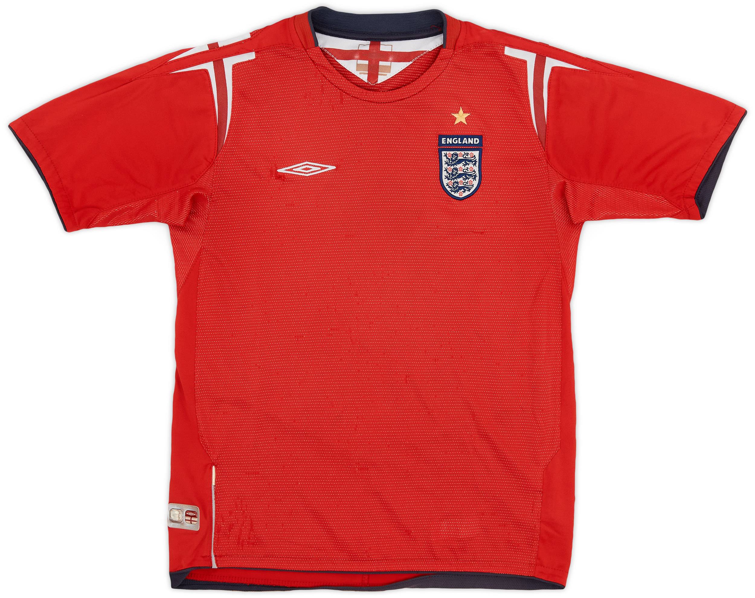 2004-06 England Away Shirt - 4/10 - (S)