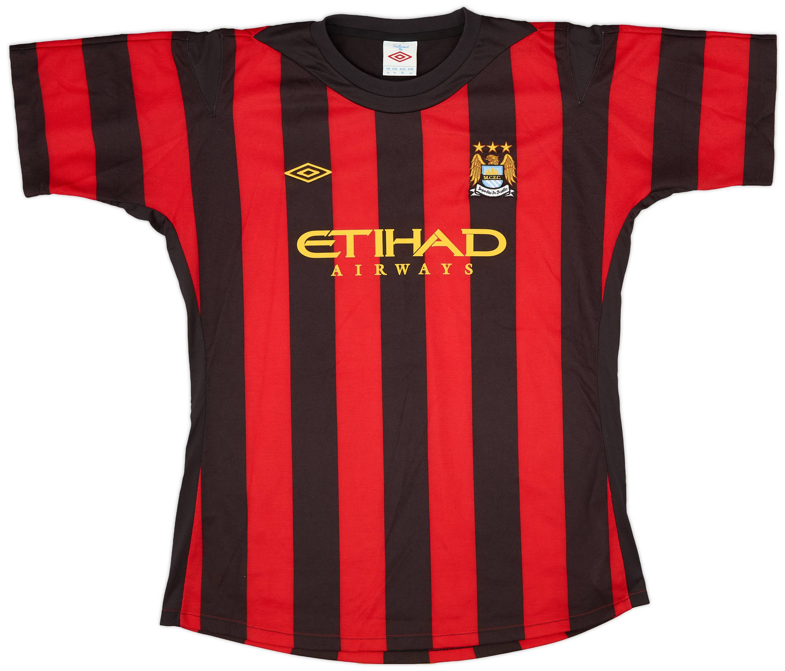 2011-12 Manchester City Women's Away Shirt - 8/10 - (Women's XL)