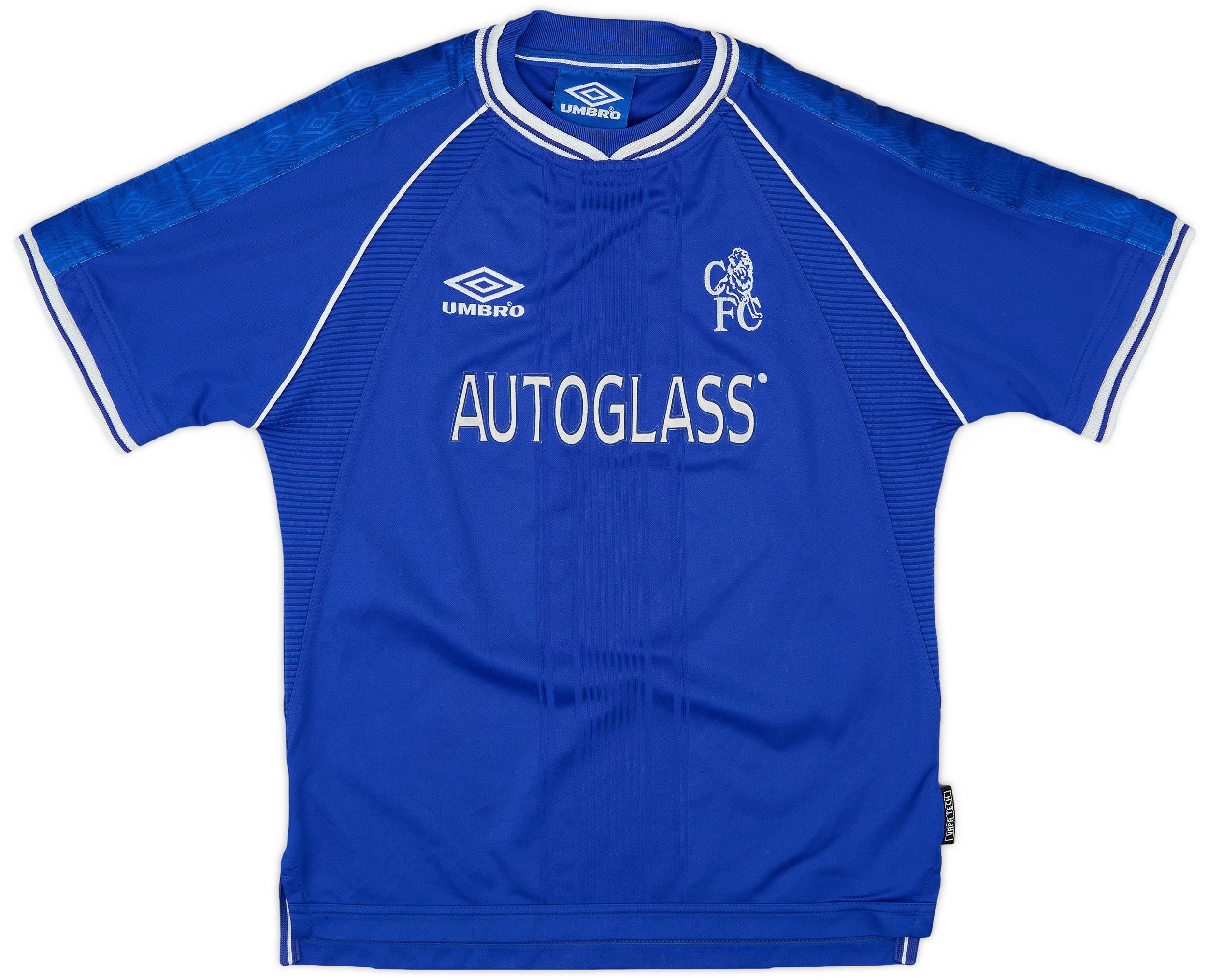 1999-01 Chelsea Home Shirt - 8/10 - (L.Boys)