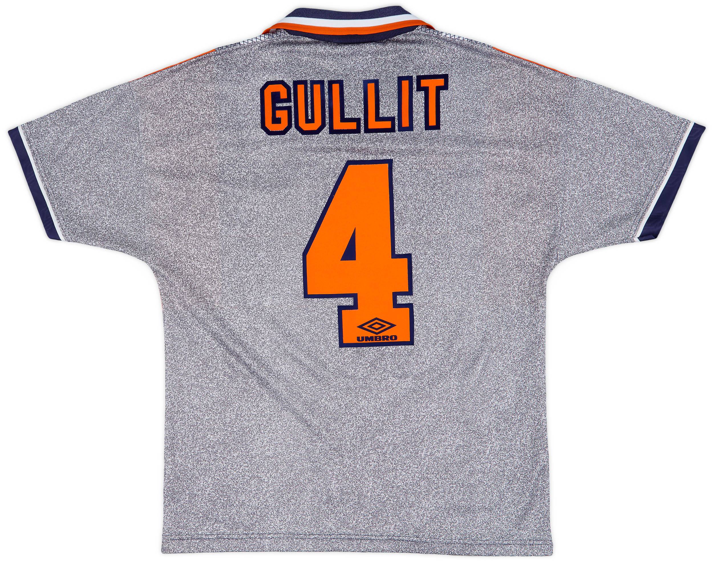 CHELSEA F.C. GULLIT 4 サッカーシャツ 1994-96 Chelsea Away Shirt Gullit #4 - 10/10 - (L)