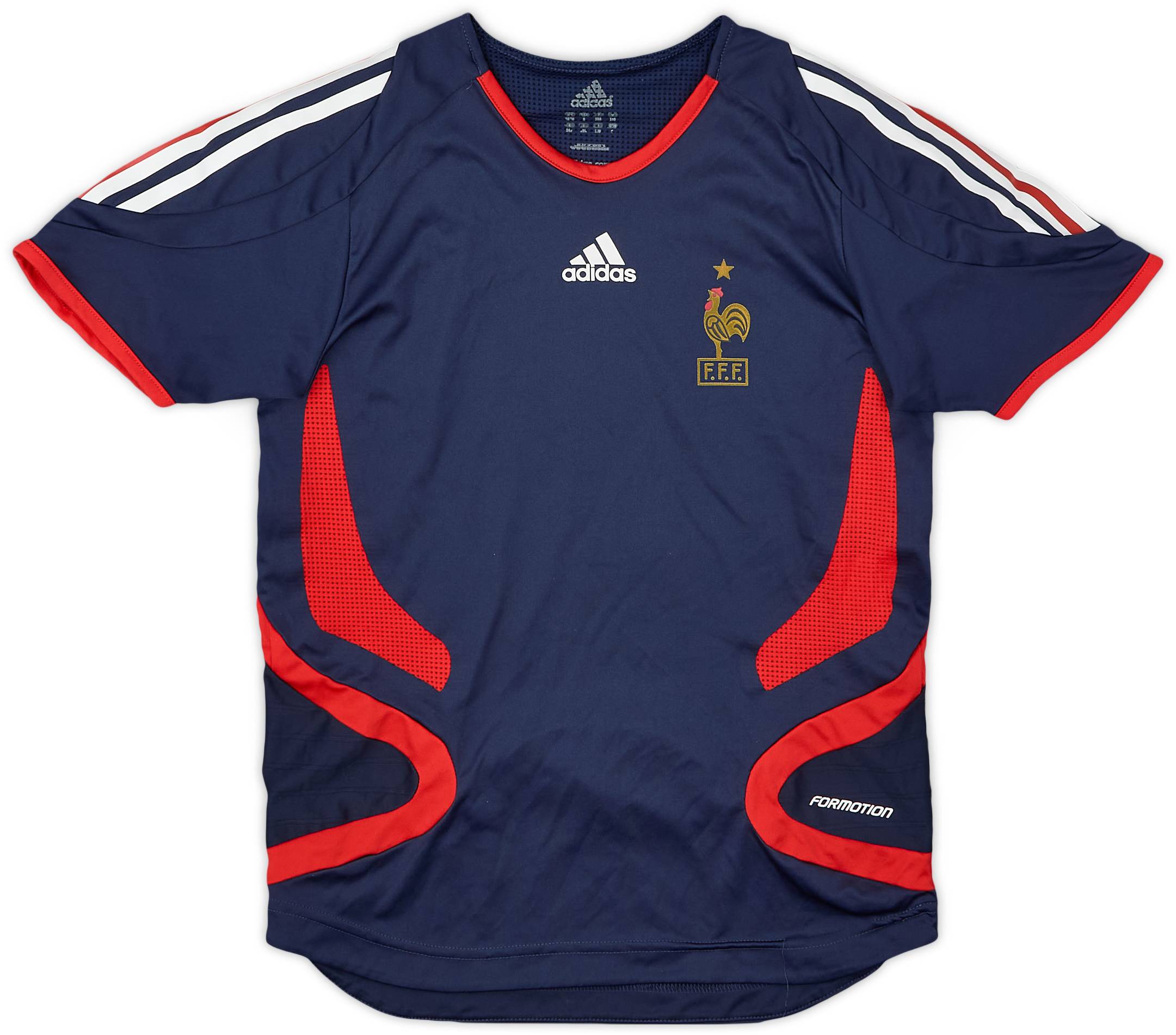 2005-06 France adidas Formotion Training Shirt - 7/10 - (S.Boys)