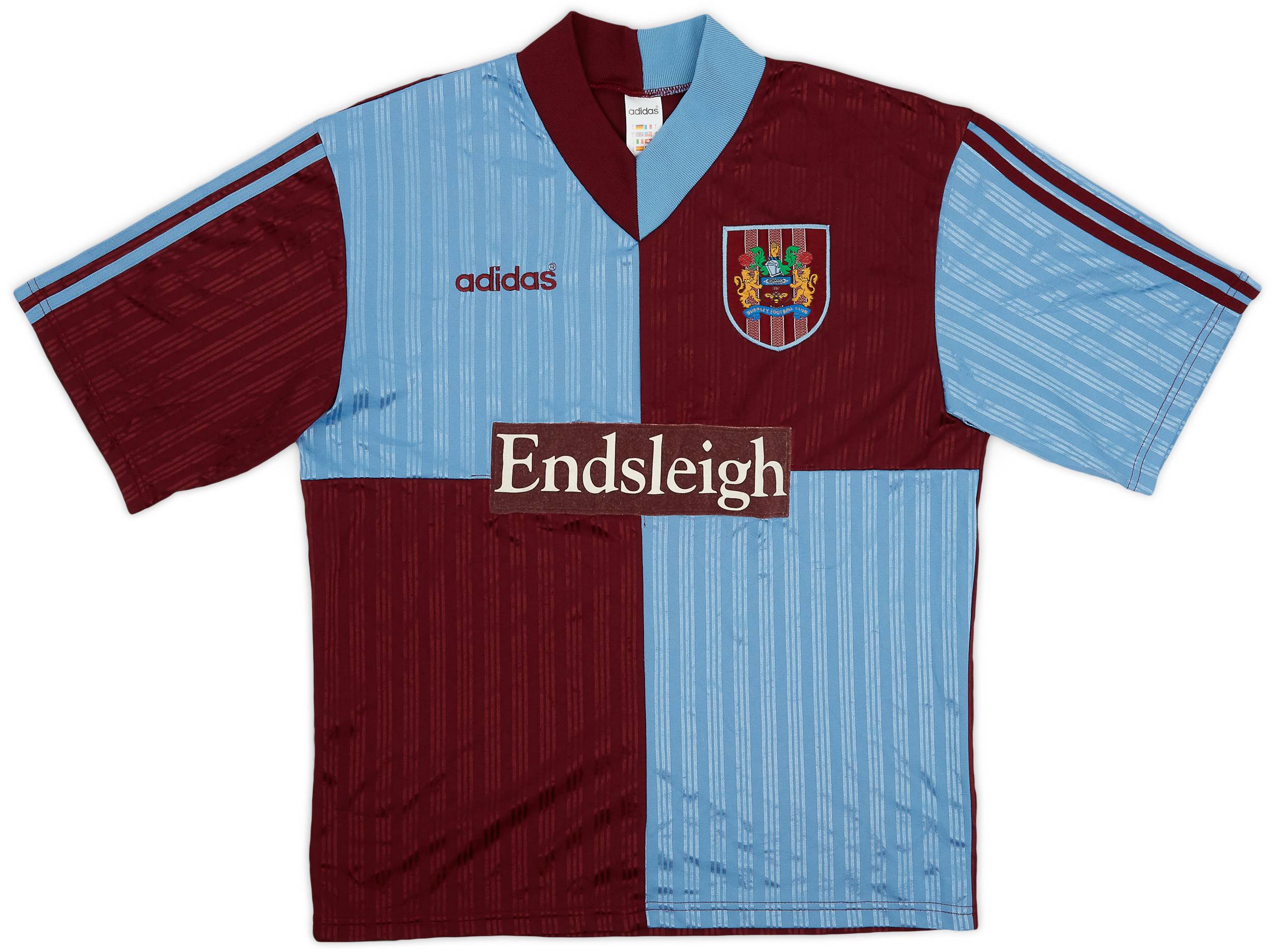 1996-98 Burnley Home Shirt - 8/10 - (L)
