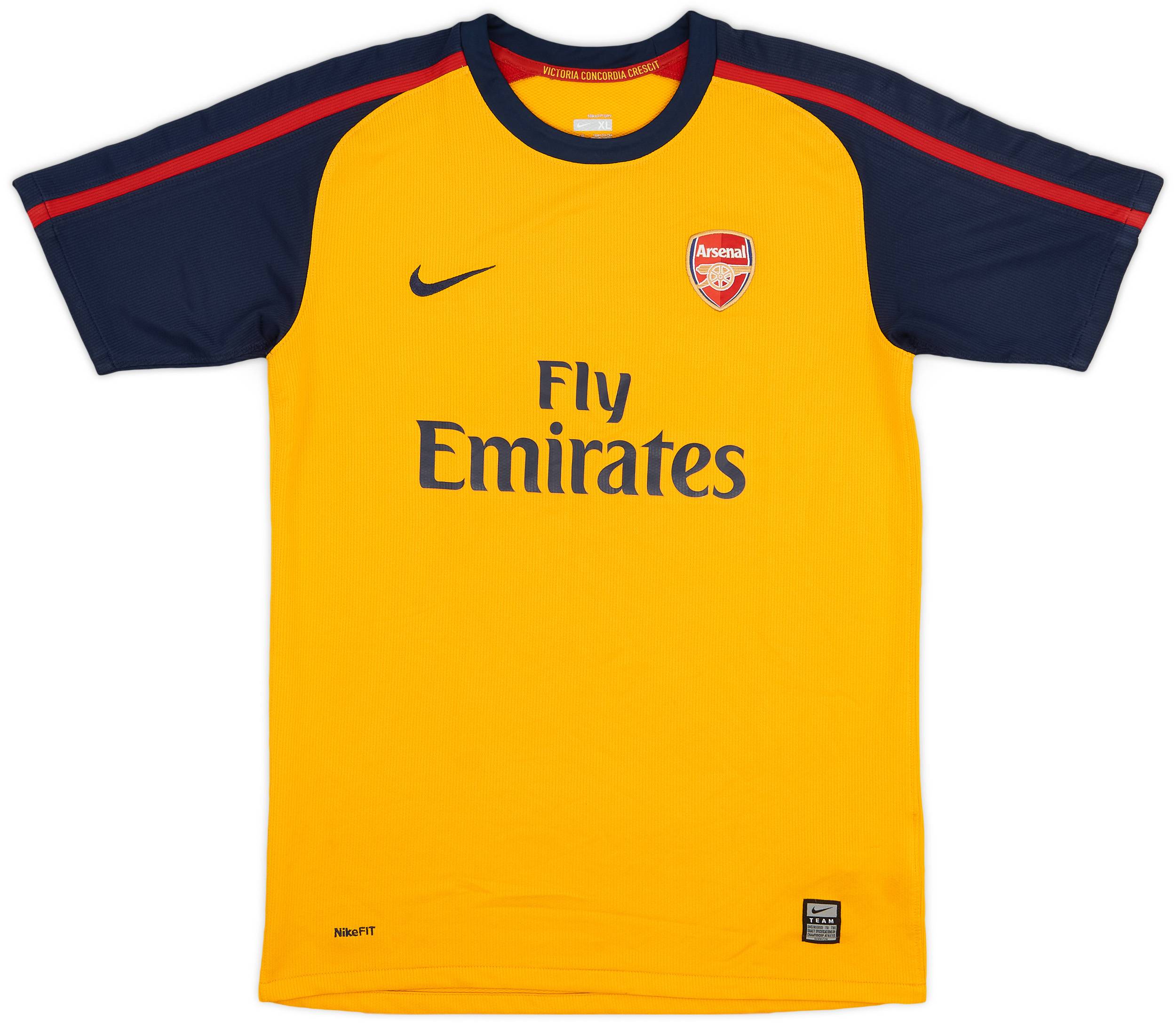2008-09 Arsenal Away Shirt - 7/10 - (XL.Boys)