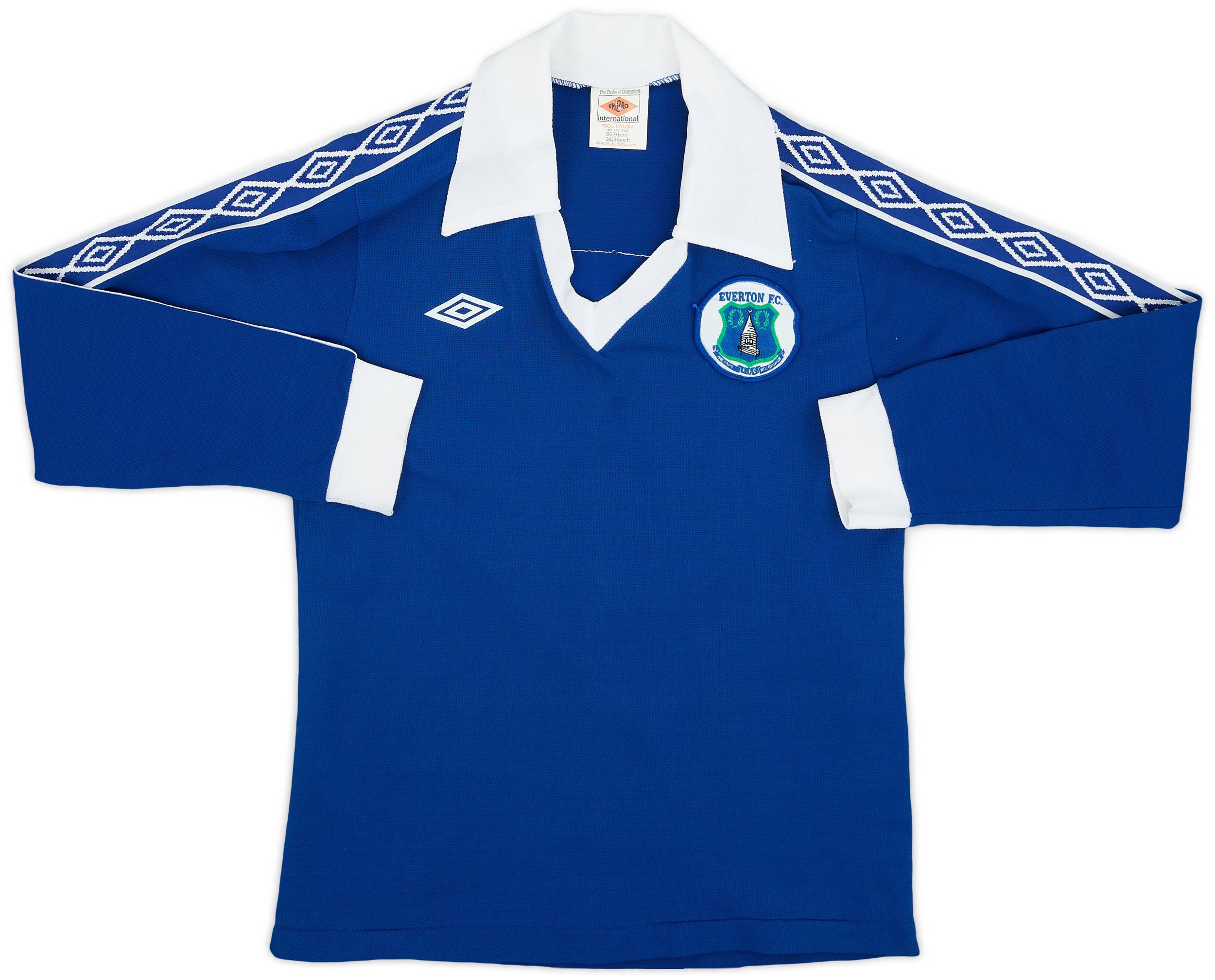 1979-82 Everton Home Shirt #5 9/10 (S)