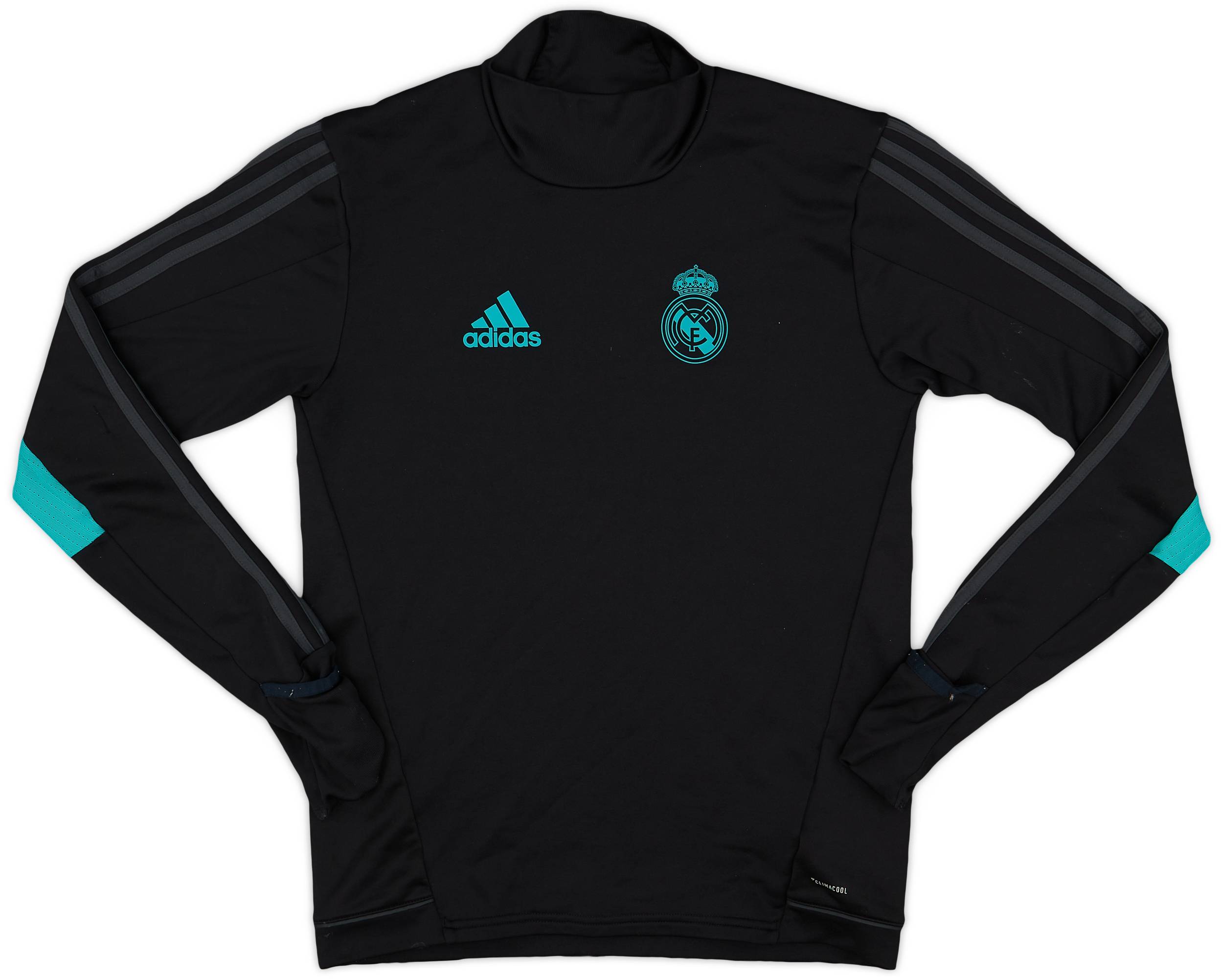 2017-18 Real Madrid adidas Sweat Top - 8/10 - (S)