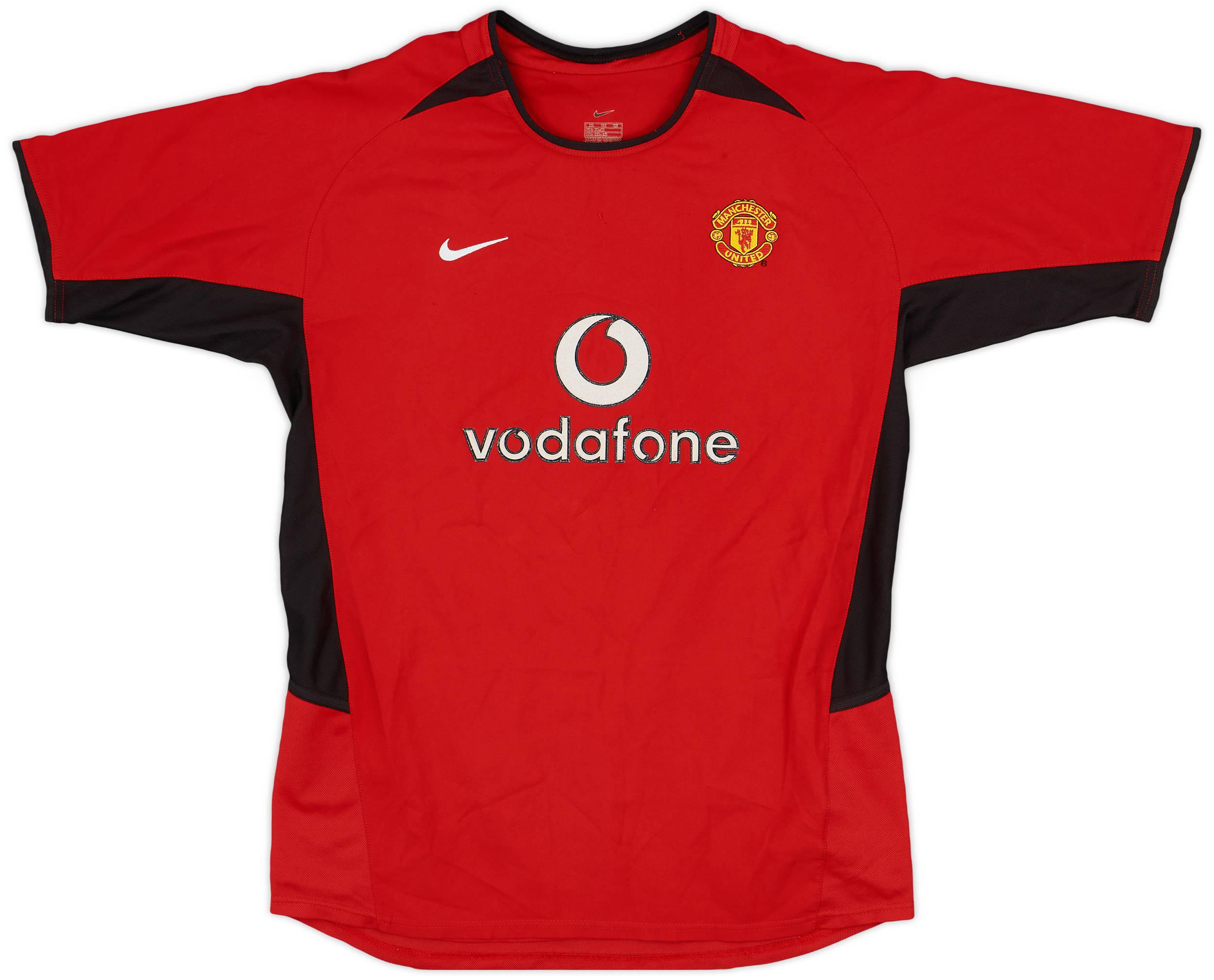 2002-04 Manchester United Home Shirt - 9/10 - (XL.Boys)