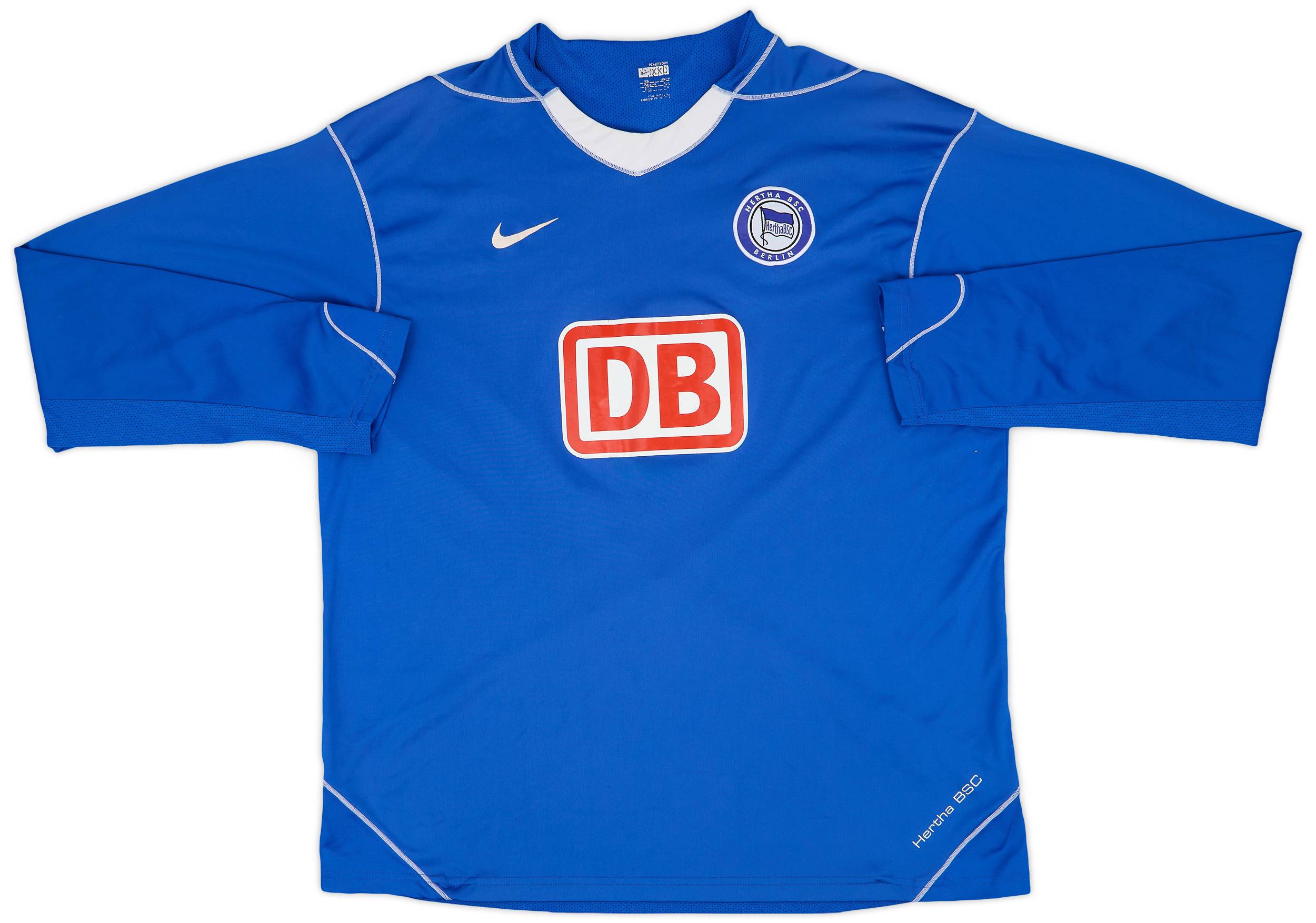 2008-09 Hertha Berlin Player Issue Nike Training L/S Shirt - 6/10 - (XXL)
