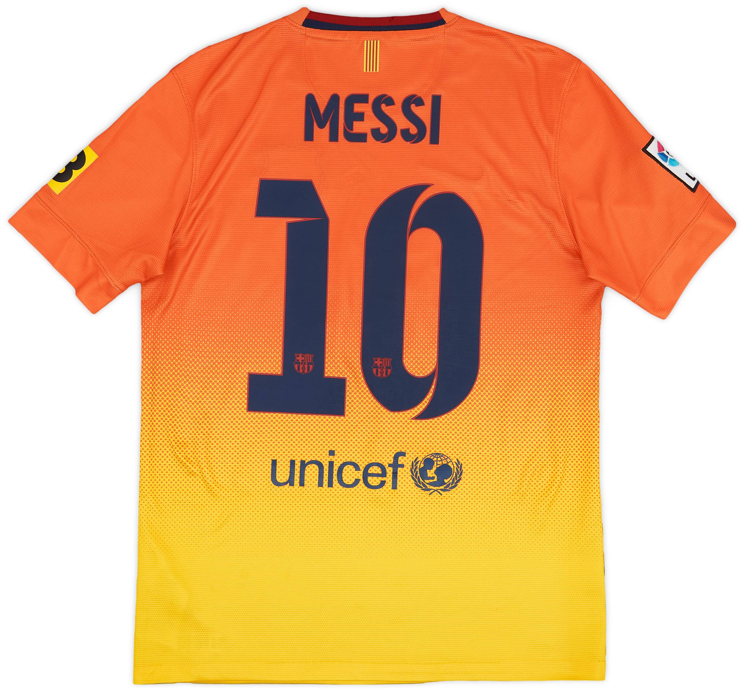 2012-13 Barcelona Away Shirt Messi #10 - 5/10 - (S)