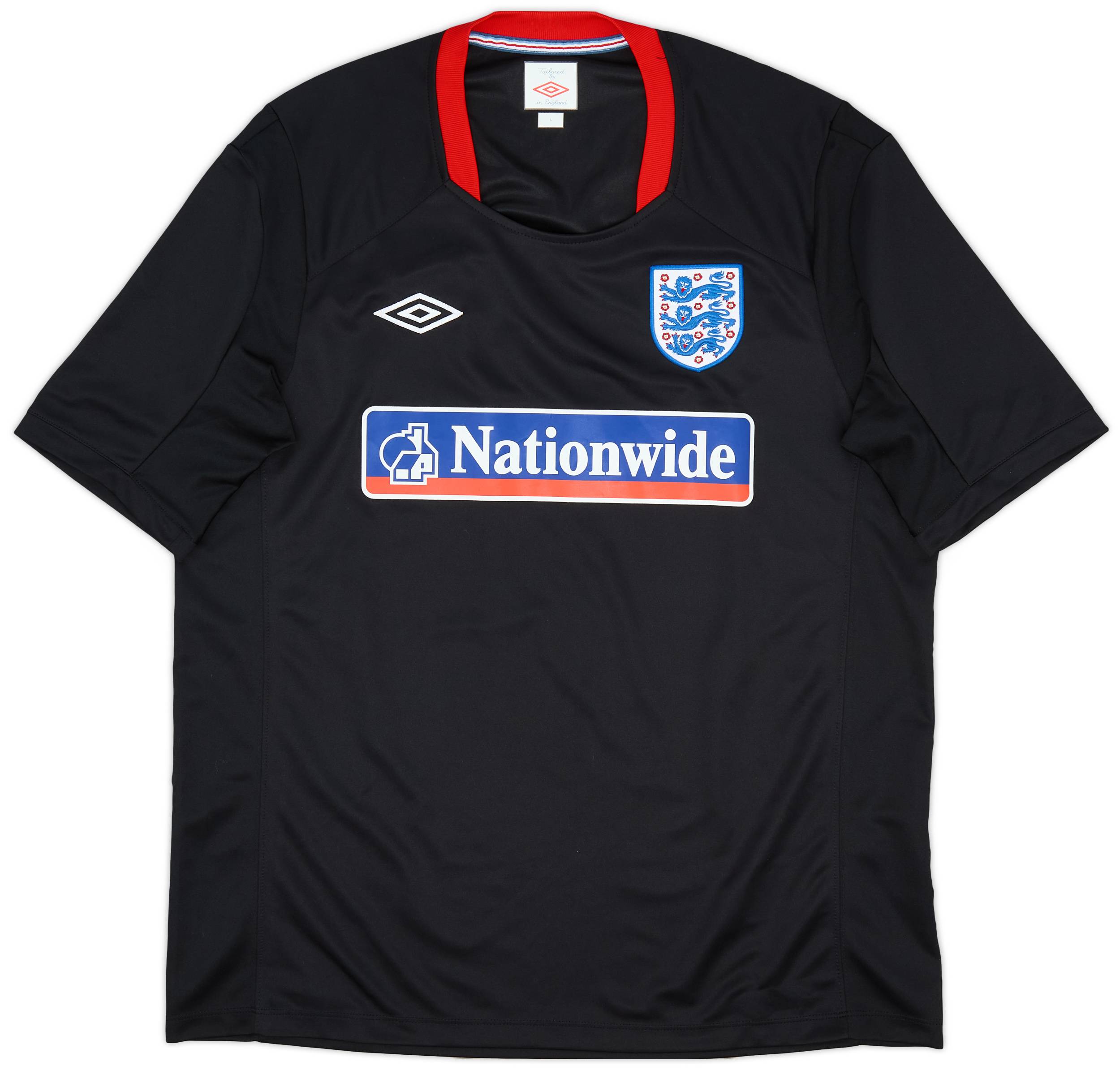 2009-10 England Umbro Training Shirt - 9/10 - (L)