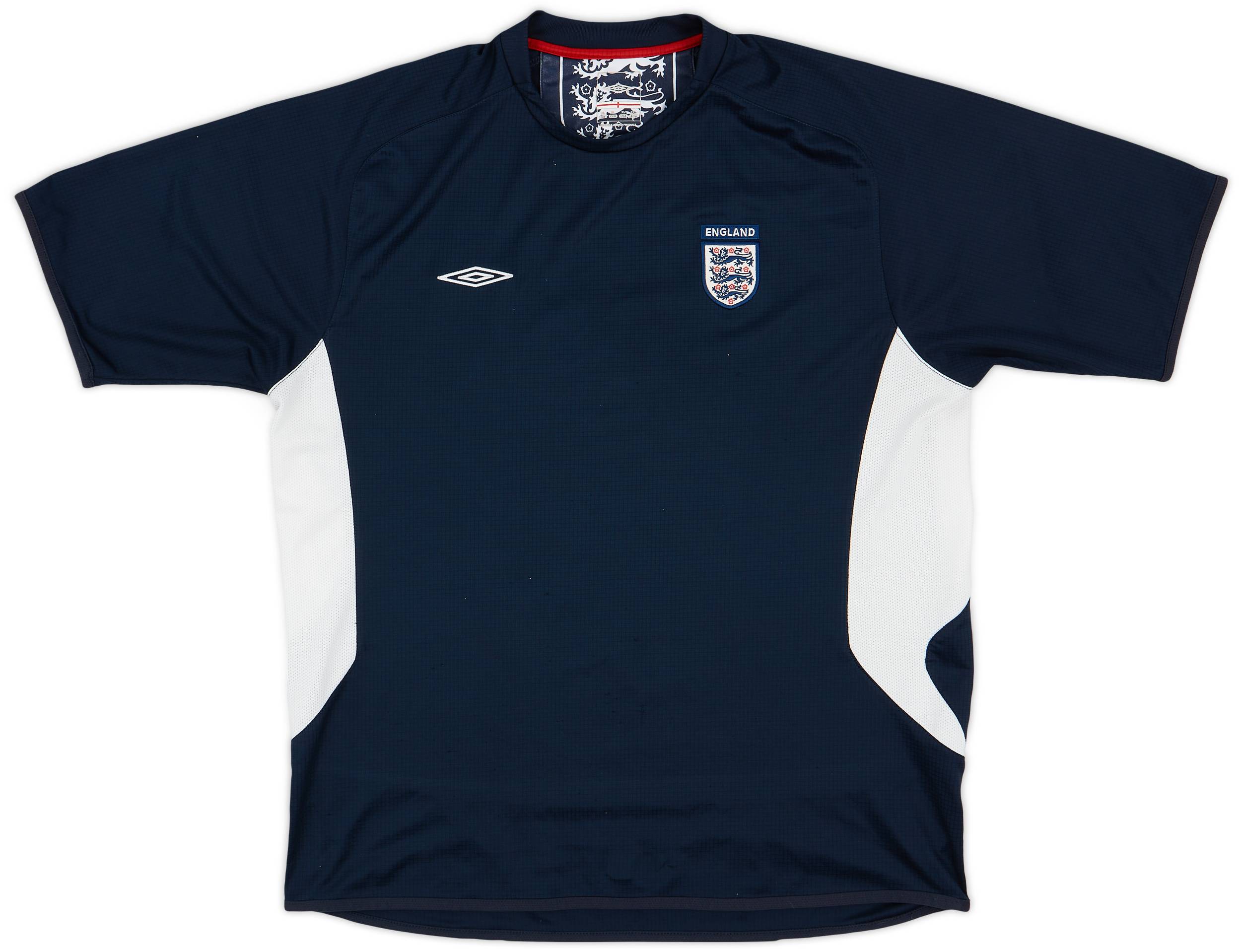 2006-07 England Umbro Training Shirt - 7/10 - (XL)
