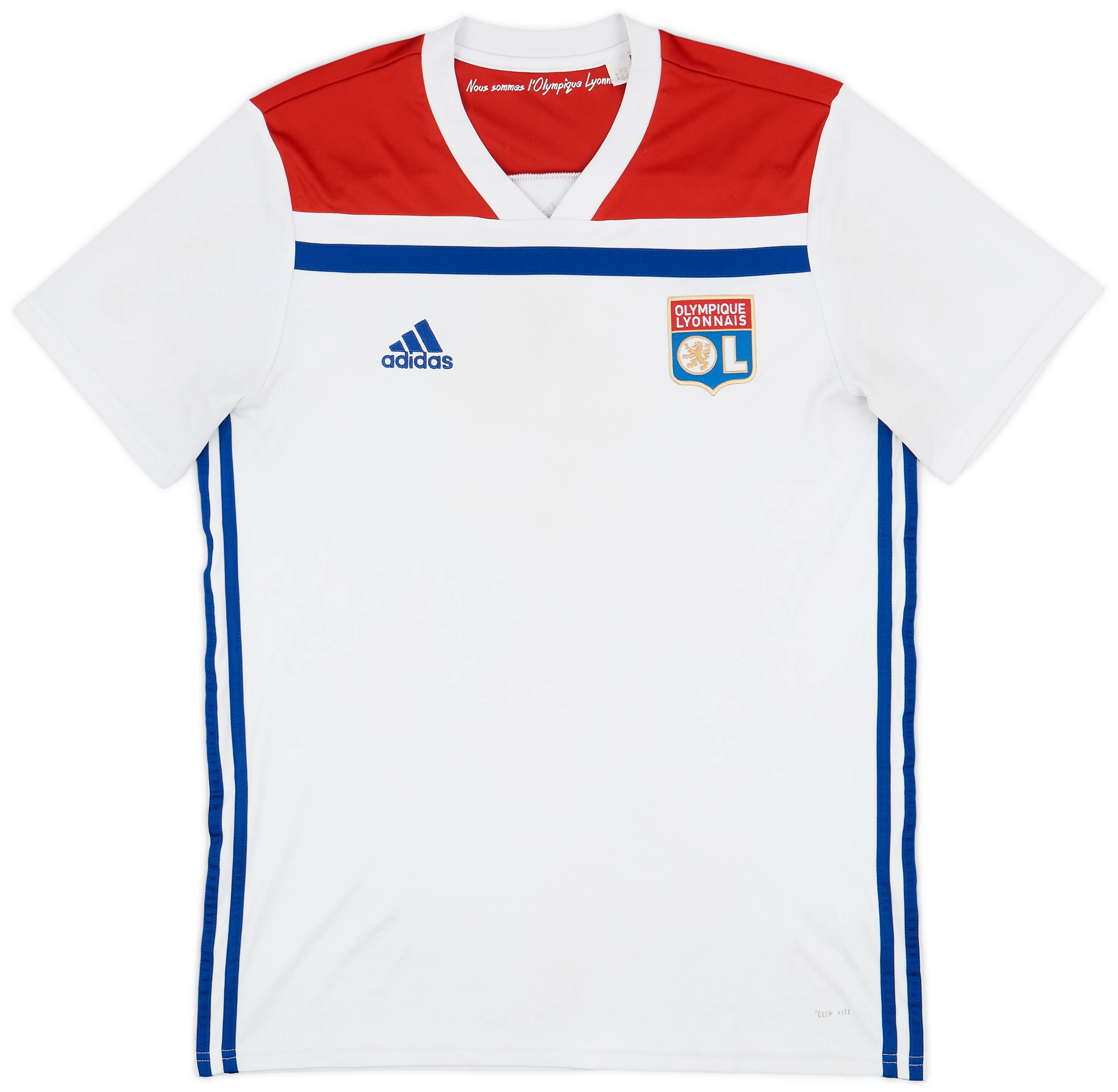 2018-19 Lyon Home Shirt - 4/10 - (L)