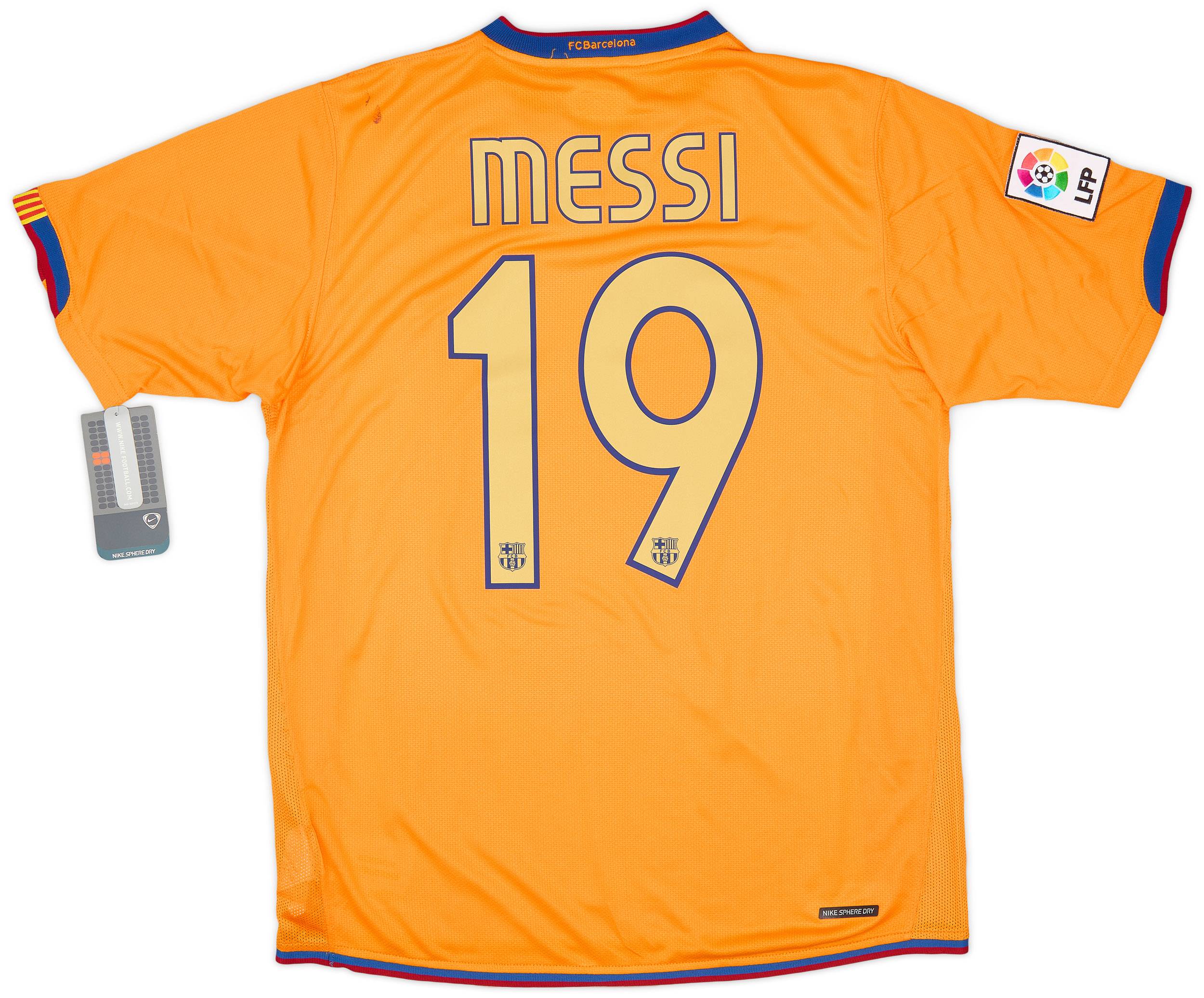 2006-08 Barcelona Away Shirt Messi #19 (M)