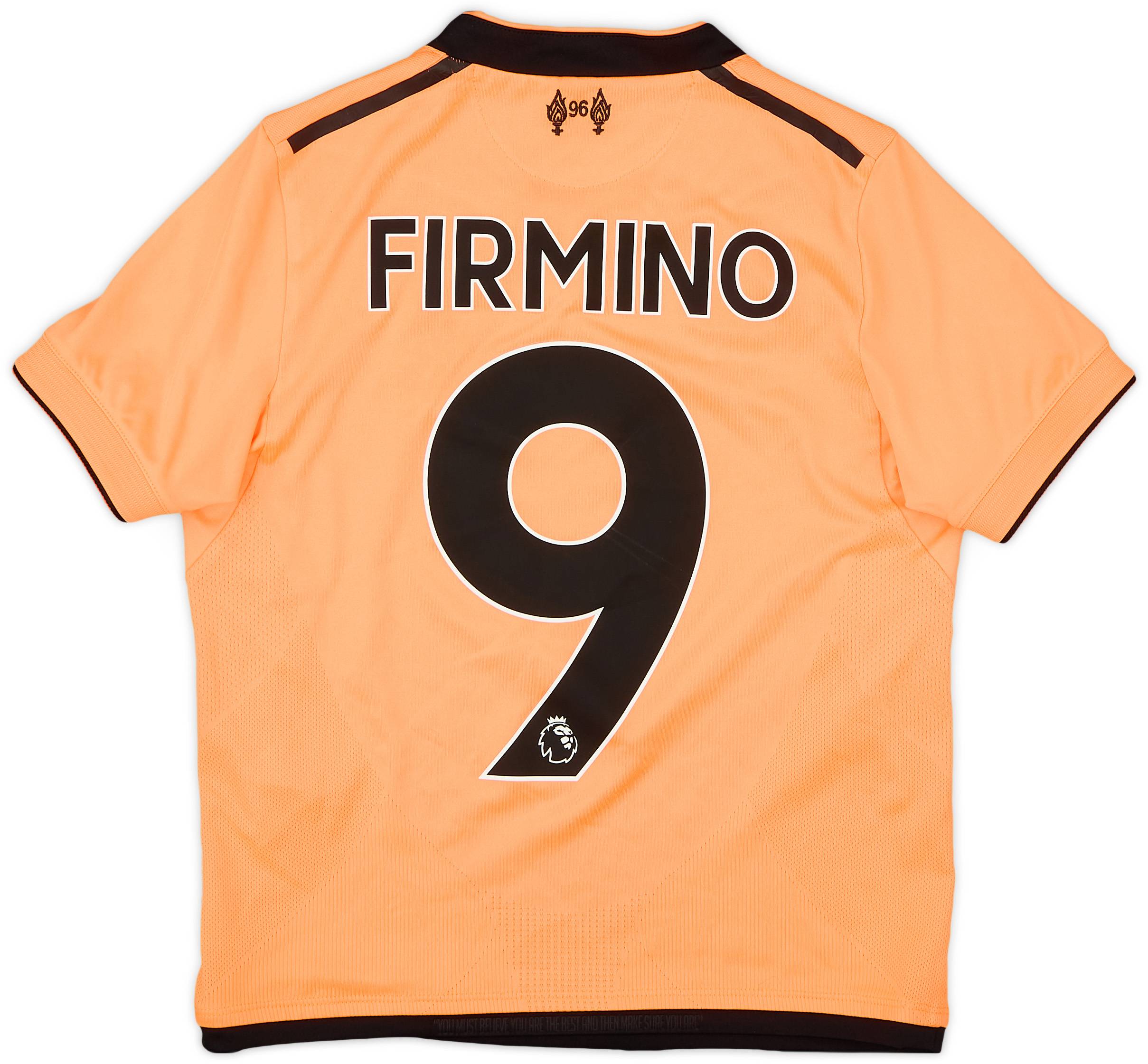 2017-18 Liverpool 125 Years Third Shirt Firmino #9 - 5/10 - (S.Boys)