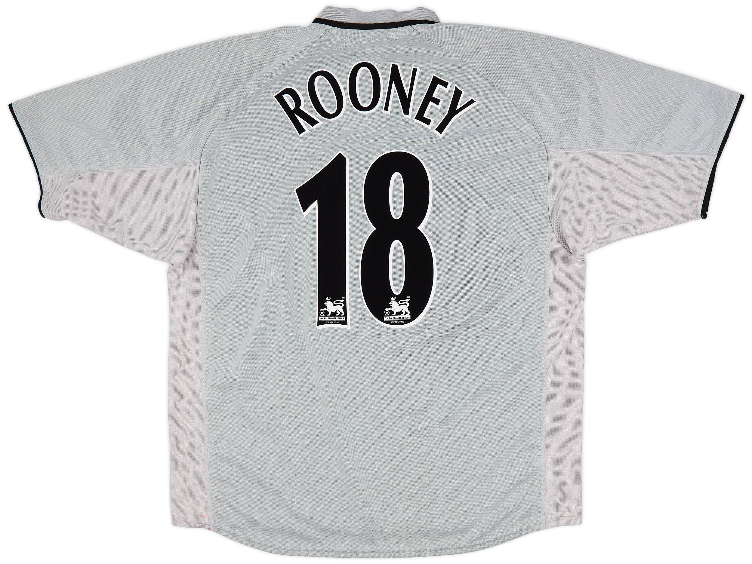 2001-02 Everton Away Shirt Rooney #18 - 6/10 - (L)