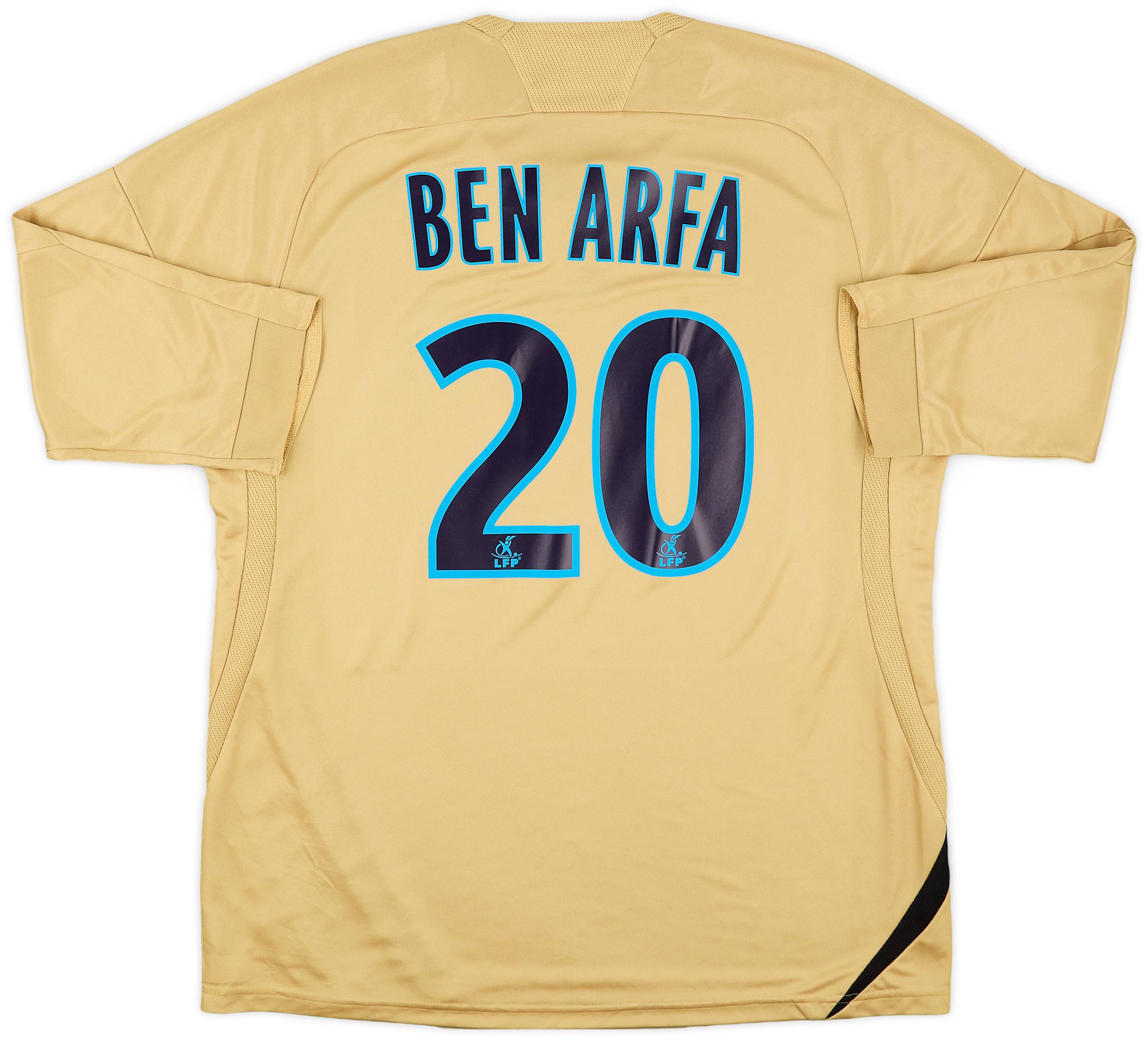 2008-09 Olympique Marseille Third Shirt Ben Arfa #20 - 5/10 - (L)