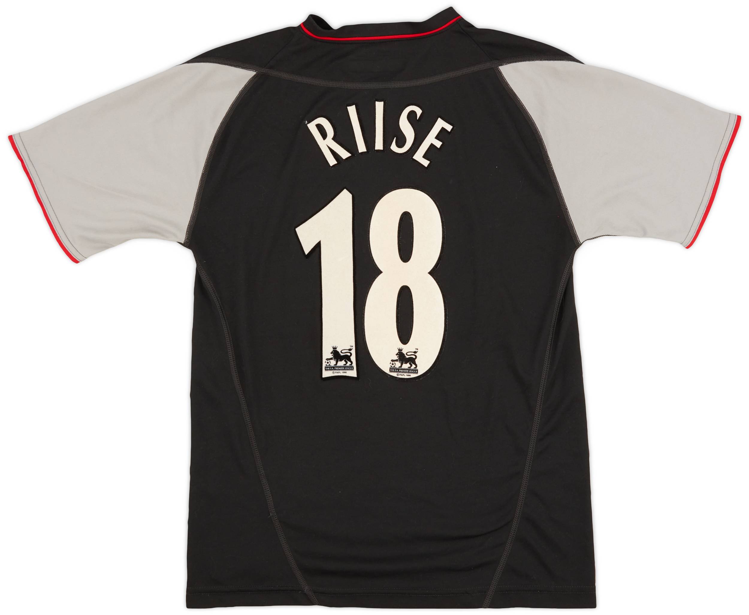 2002-04 Liverpool Away Shirt Riise #18 - 8/10 - (XL.Boys)