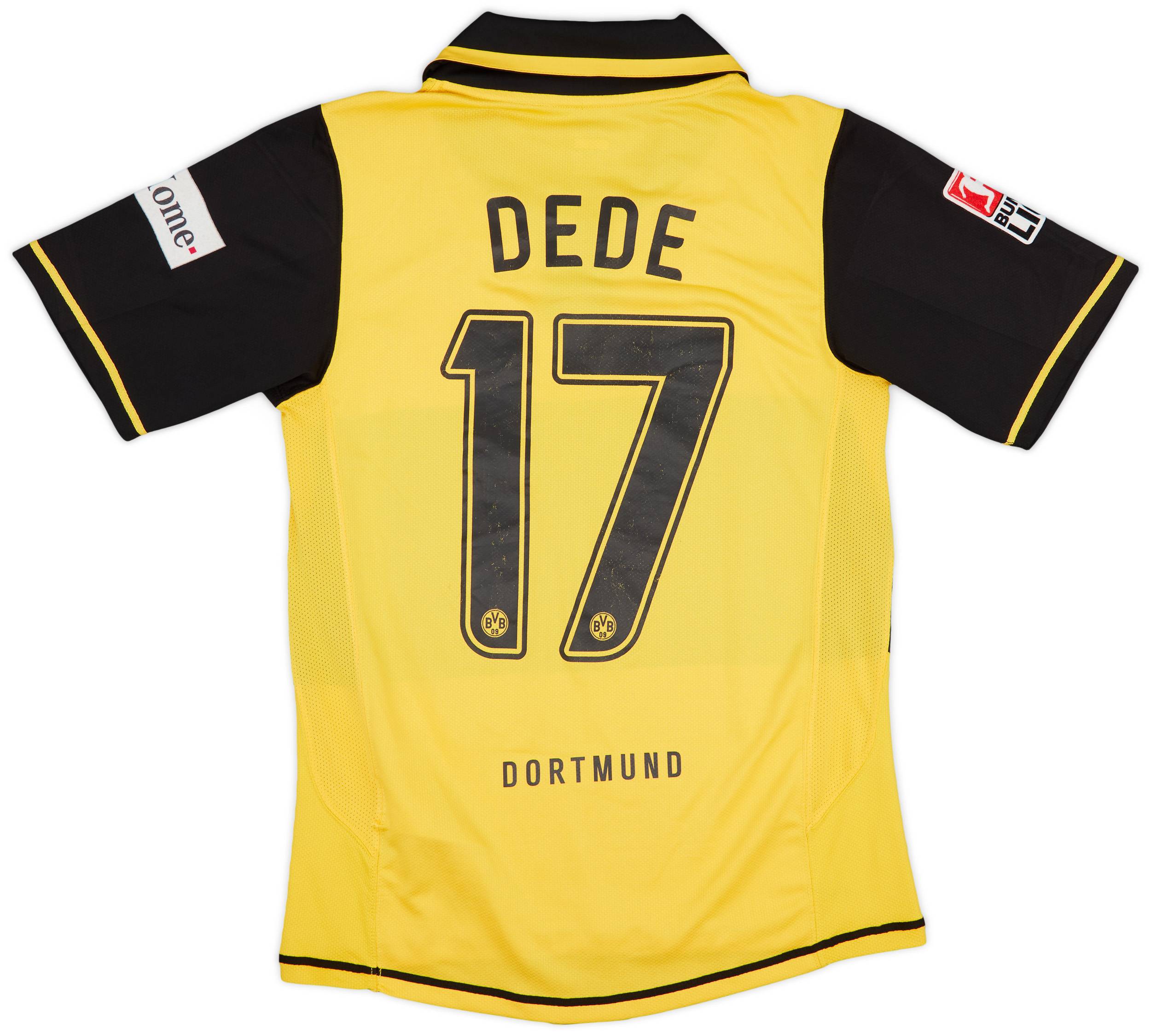 2007-08 Borussia Dortmund Home Shirt Dede #17 - 7/10 - (S)