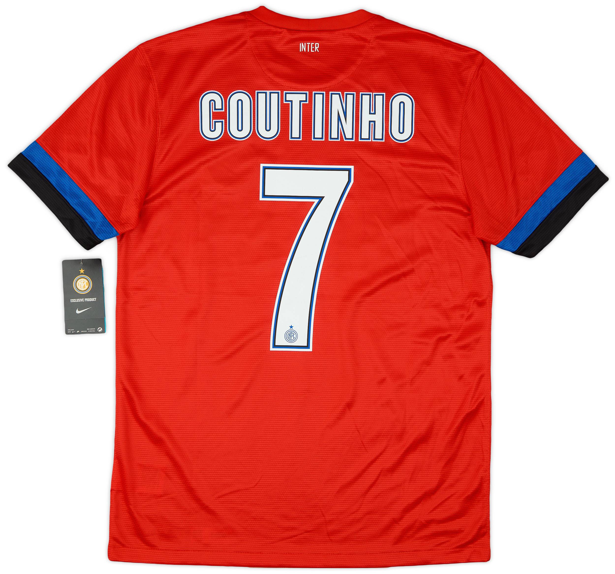 2012-13 Inter Milan Away Shirt Coutinho #7 (M)
