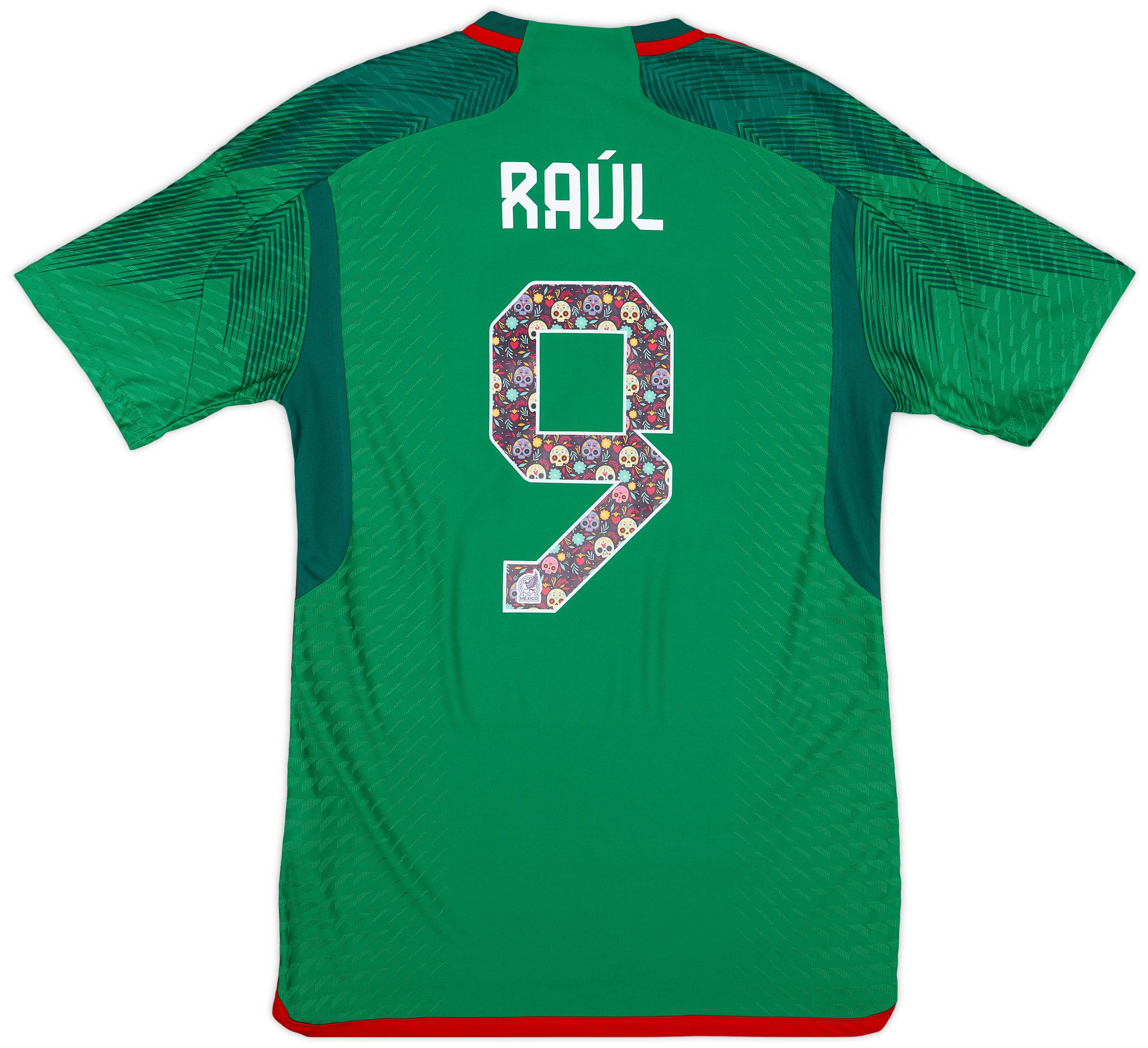 2022-23 Mexico Special Edition Authentic Home Shirt Raul #9
