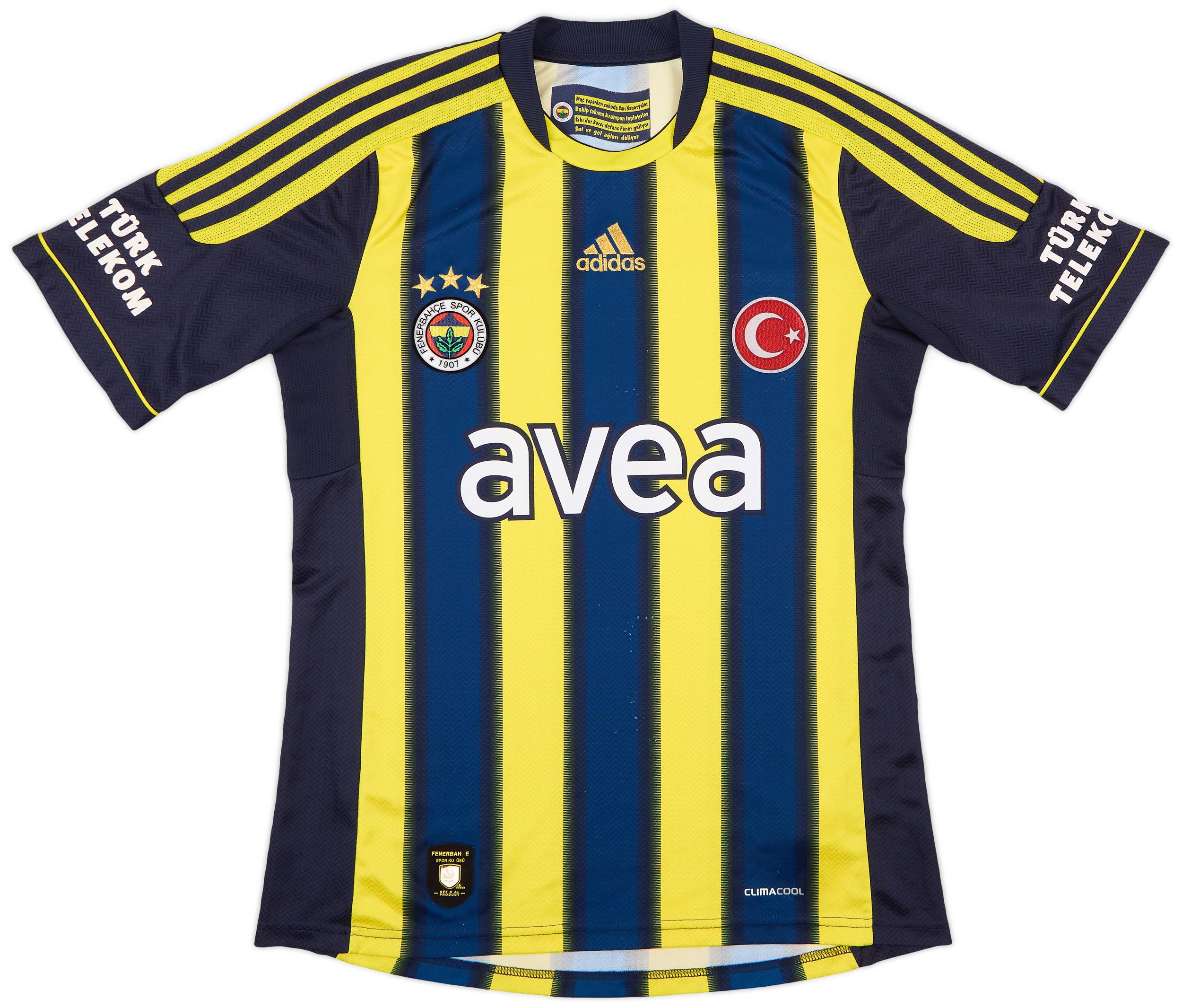 2011-12 Fenerbahce Home Shirt - 7/10 - (M)