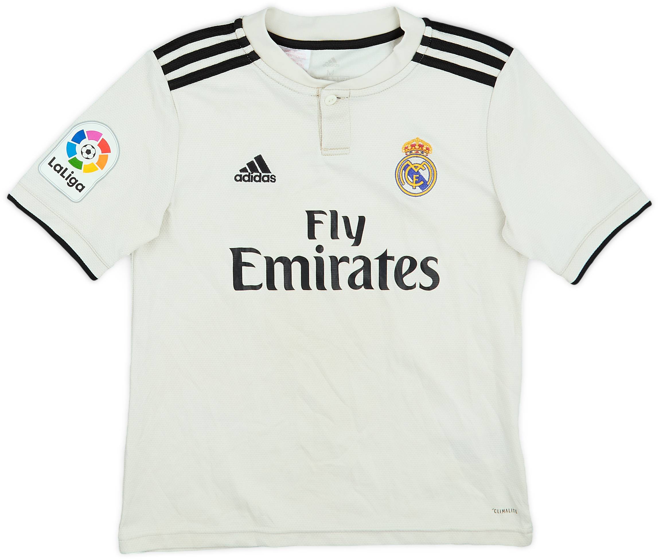 2018-19 Real Madrid Home Shirt - 4/10 - (M.Boys)