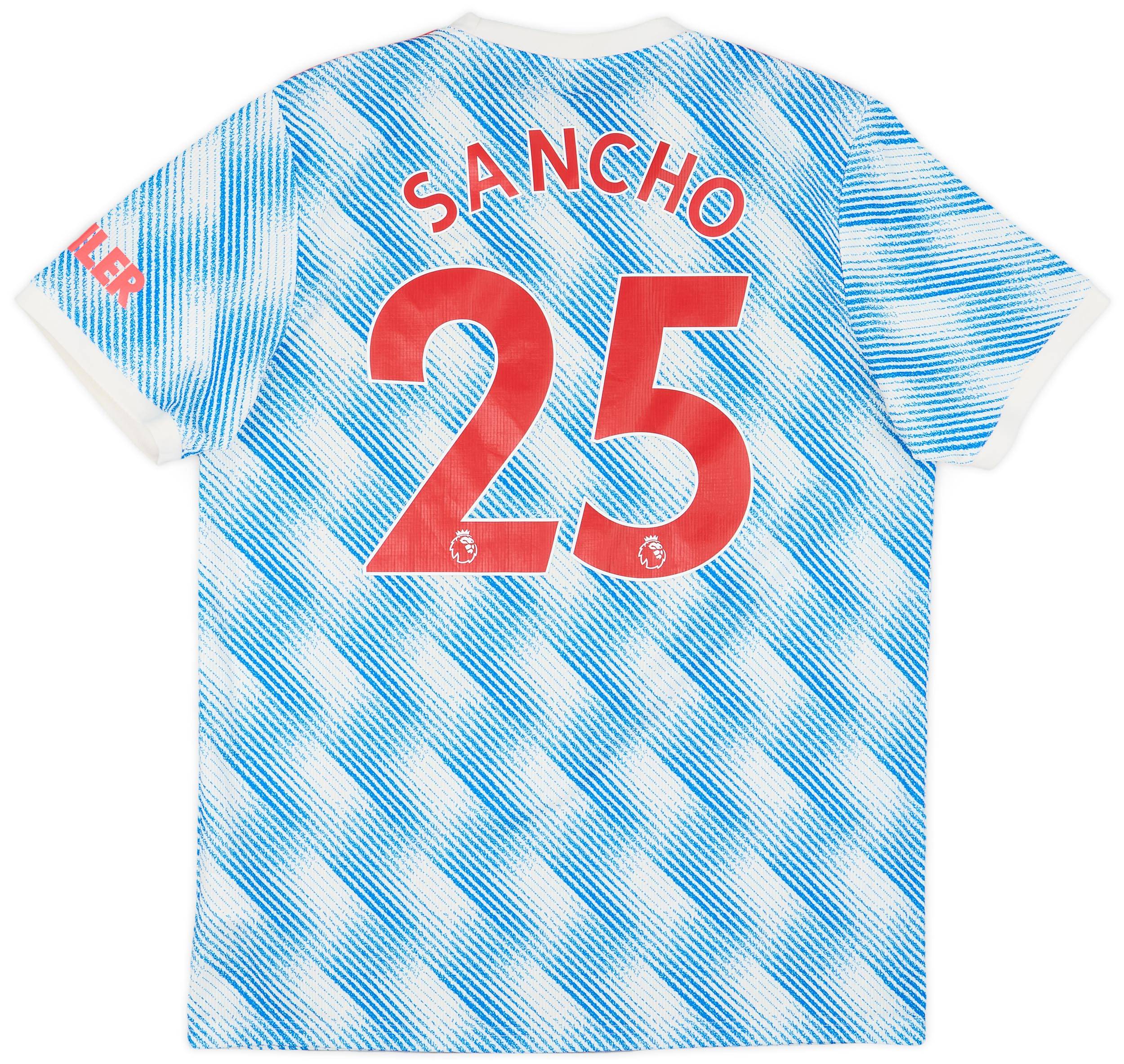 2021-22 Manchester United Away Shirt Sancho #25 - 8/10 - (L)