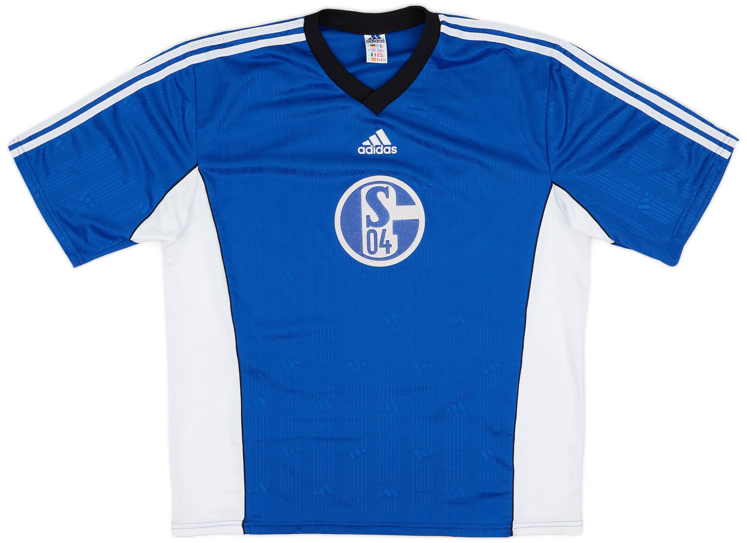1999-00 Schalke adidas Training Shirt - 7/10 - (XL)