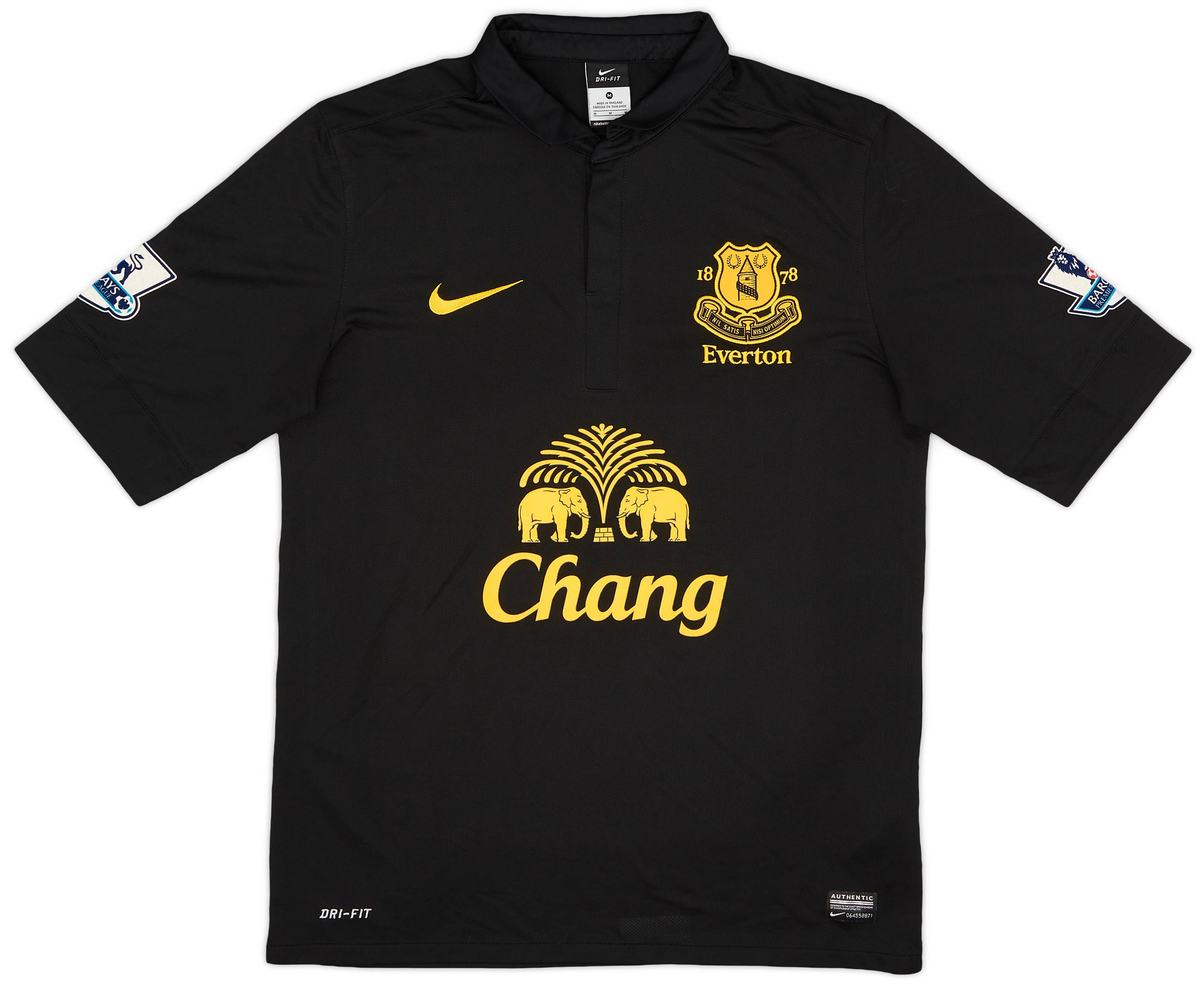 2012-13 Everton Away Shirt - 9/10 - (M)