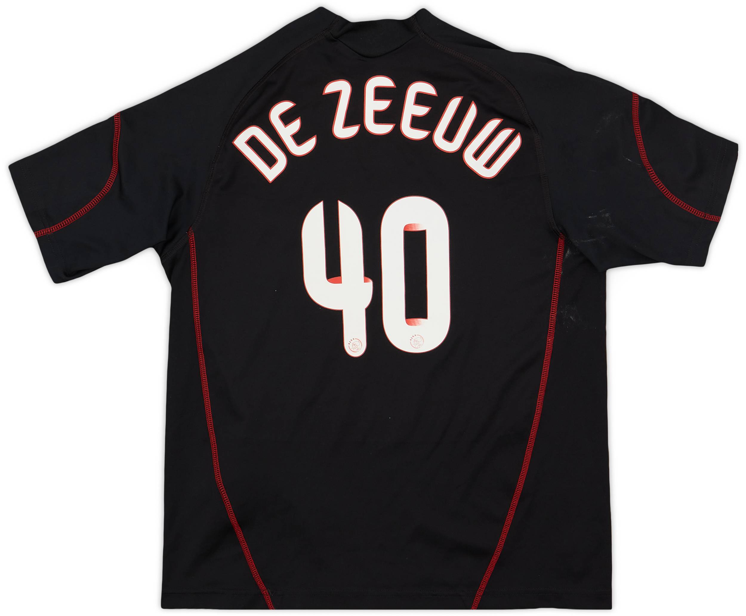 は自分にプチご褒美を Ajax 2009-10 Away (M.Boys) - 6/10 - #40 Zeeuw De Shirt ウェア