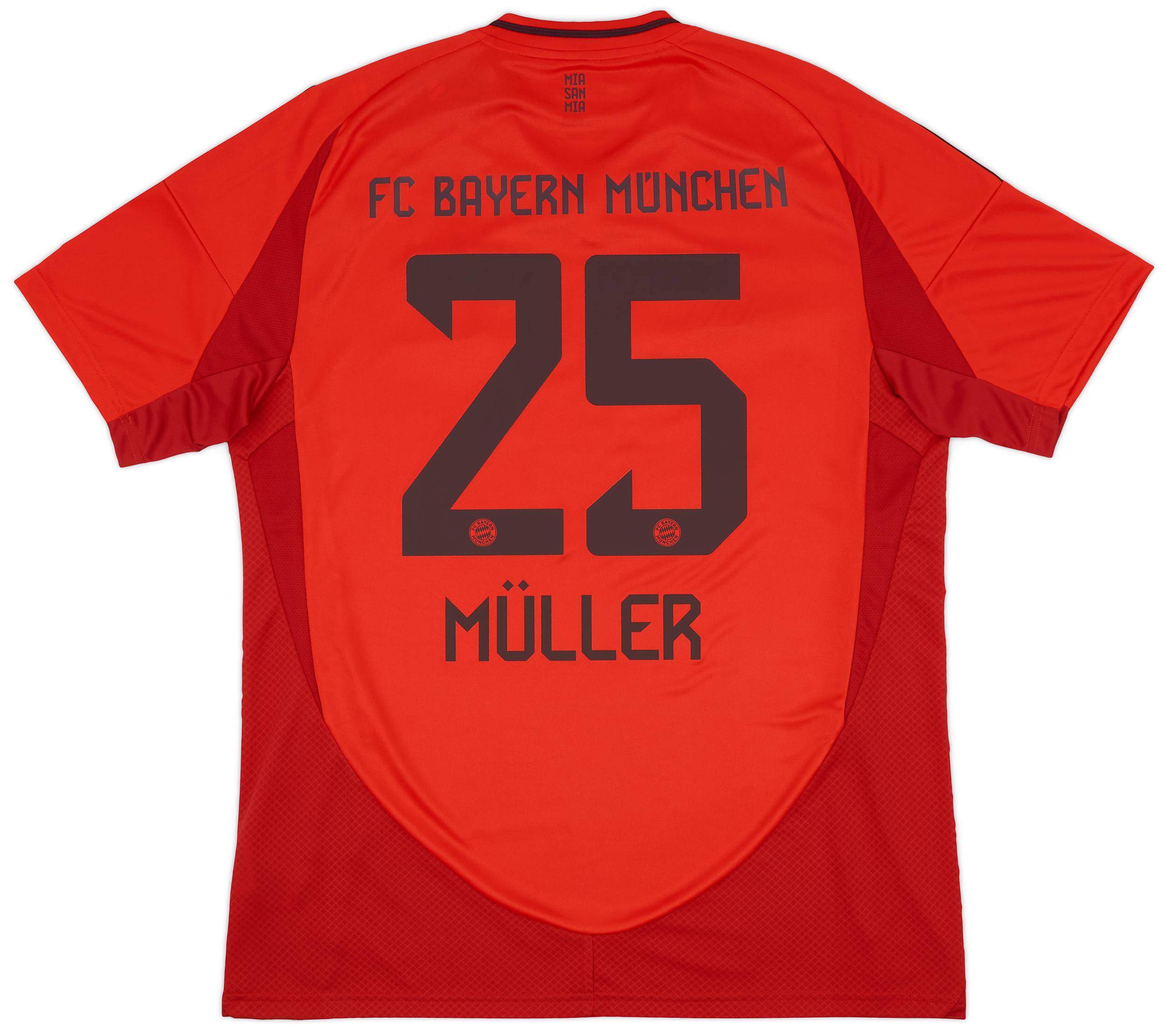 2024-25 Bayern Munich Home Shirt Muller #25